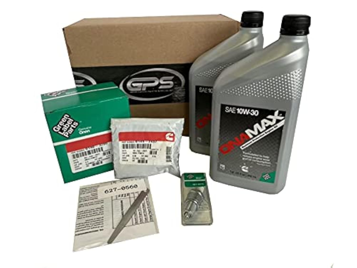 Onan RV Generator KY 4000 Tune Up Kit with ONAMAX 15W40 Oil - GPS Generator Parts Specialist for Spec A-N Models | RV Maintenance & Camping Power Supply