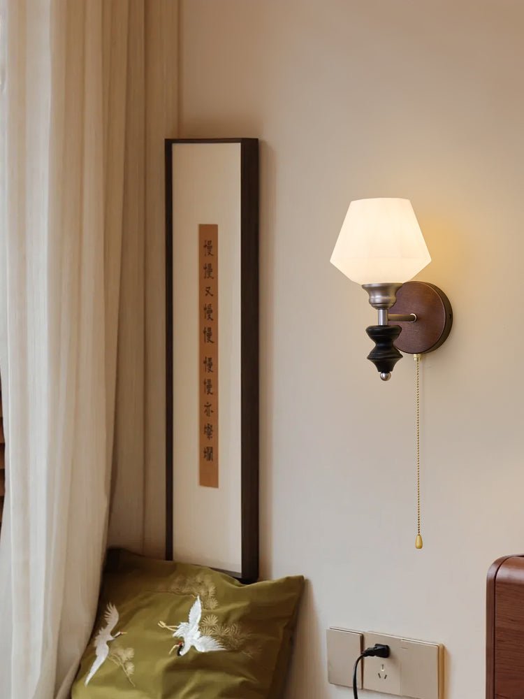 Lucille Wall Lamp - Modern LED Sconce Light Fixture for Bedroom, Living Room & Hallway - Energy Efficient Dimmable Lighting for Home Decor