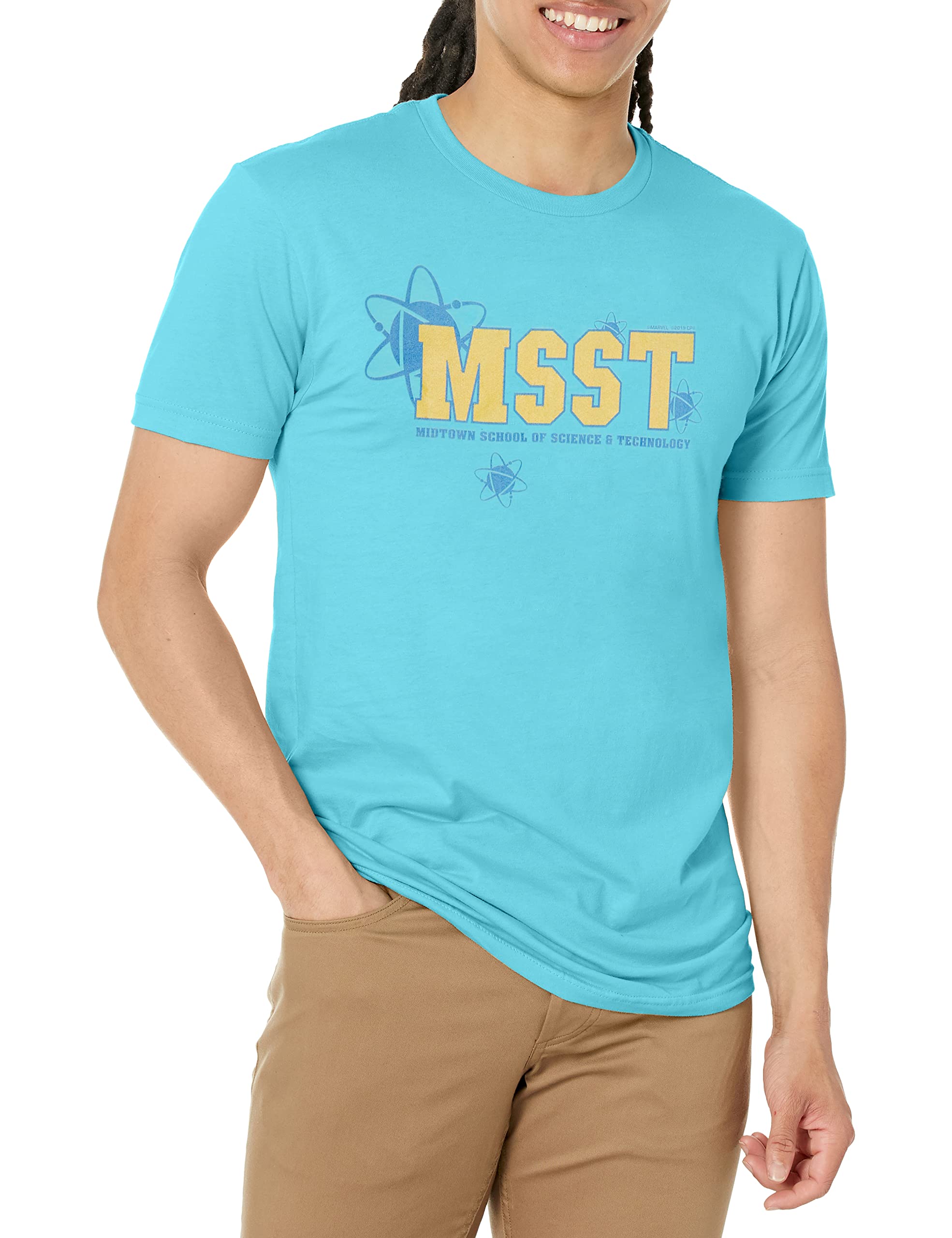Marvel Girl's Midtown School of Science T-Shirt | Superhero Graphic Tee for Women & Girls | Casual Wear, Cosplay & Comic Con Outfits