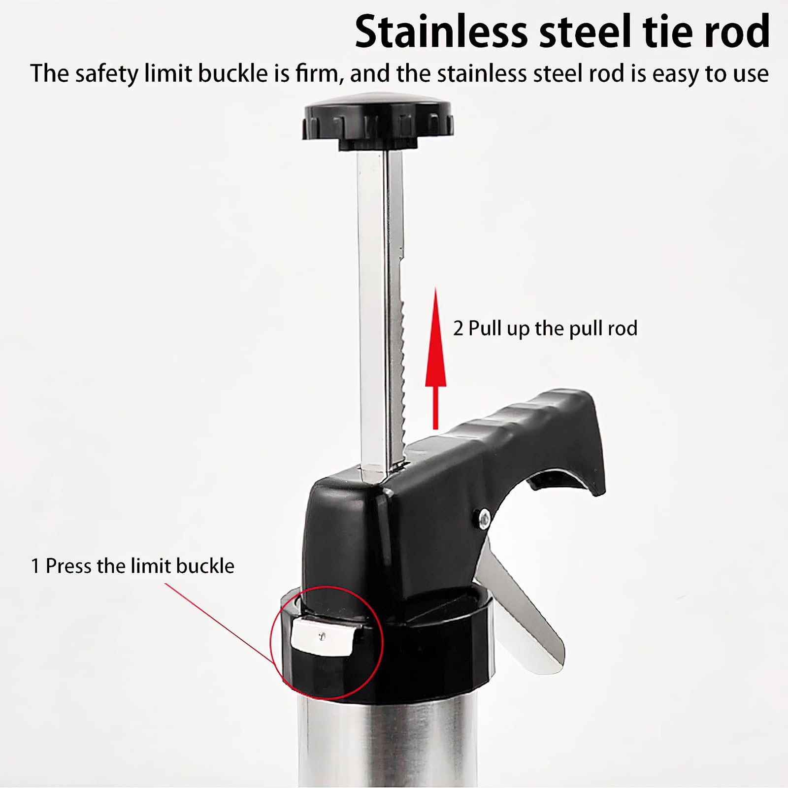 Stainless Steel Cookie Press Gun Kit with 13 Discs & 8 Icing Tips - Christmas Baking DIY Cookie Maker Set for Biscuits, Pastries & Decorating - Perfect for Holiday Baking, Party Treats & Homemade Desserts