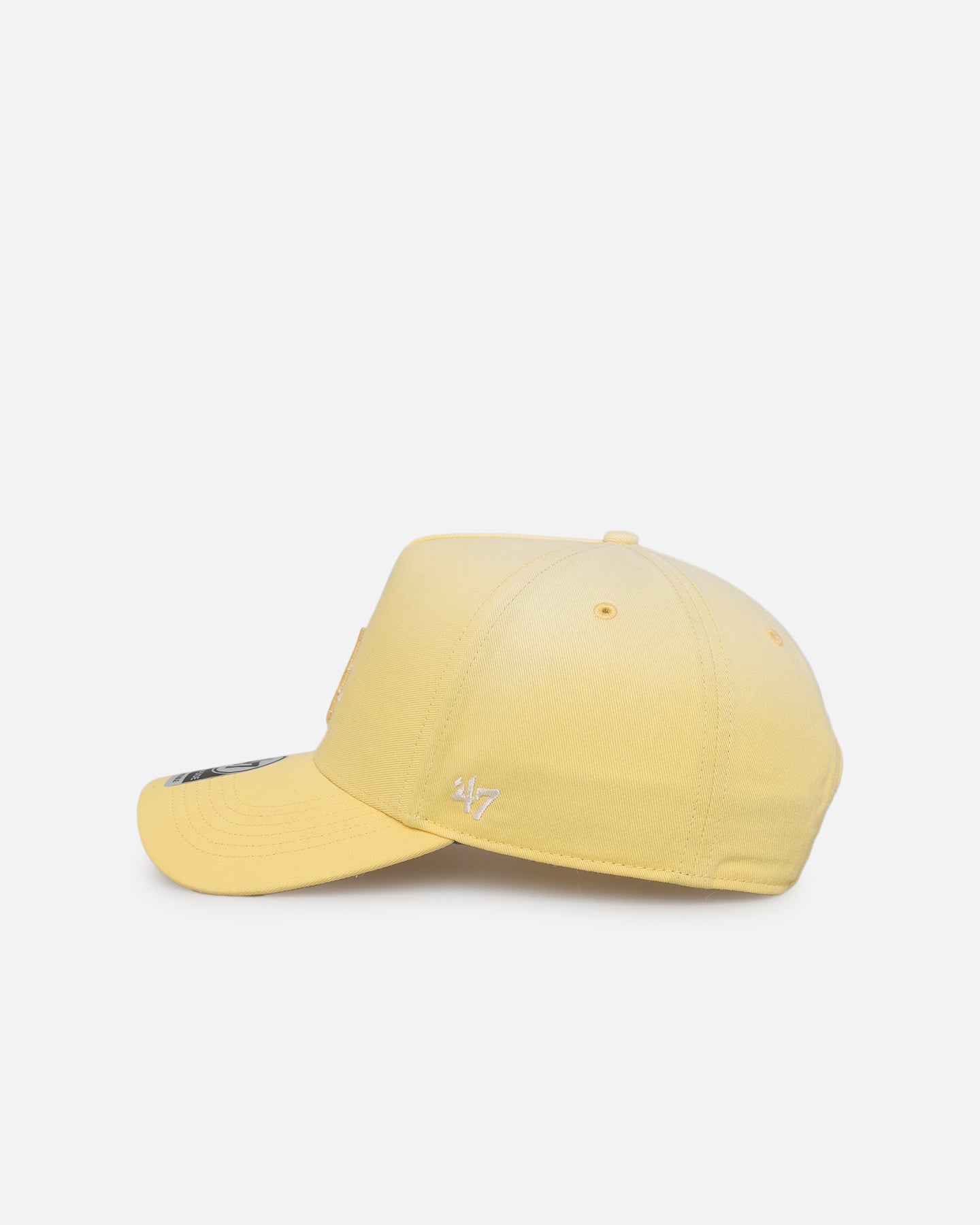 47 Brand Los Angeles Dodgers 'Sunbleach' 47 Offside Snapback Cap - Adjustable Yellow Baseball Hat for Men & Women - Perfect for Games, Streetwear & Casual Outfits