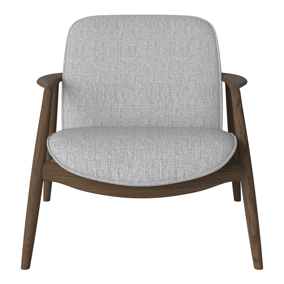 Bowie Lounge Chair - Modern Accent Chair for Living Room, Bedroom & Office - Comfortable Mid-Century Style Reading Chair with Sturdy Wooden Legs