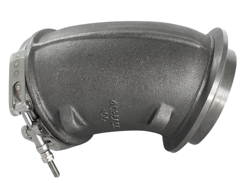 aFe BladeRunner Turbocharger Turbine Elbow Replacement for Ford 7.3L Power Stroke Diesel (1999.5-2003) - High Performance Upgrade for Better Airflow & Engine Efficiency | Perfect for Towing, Off-Roading & Daily Driving