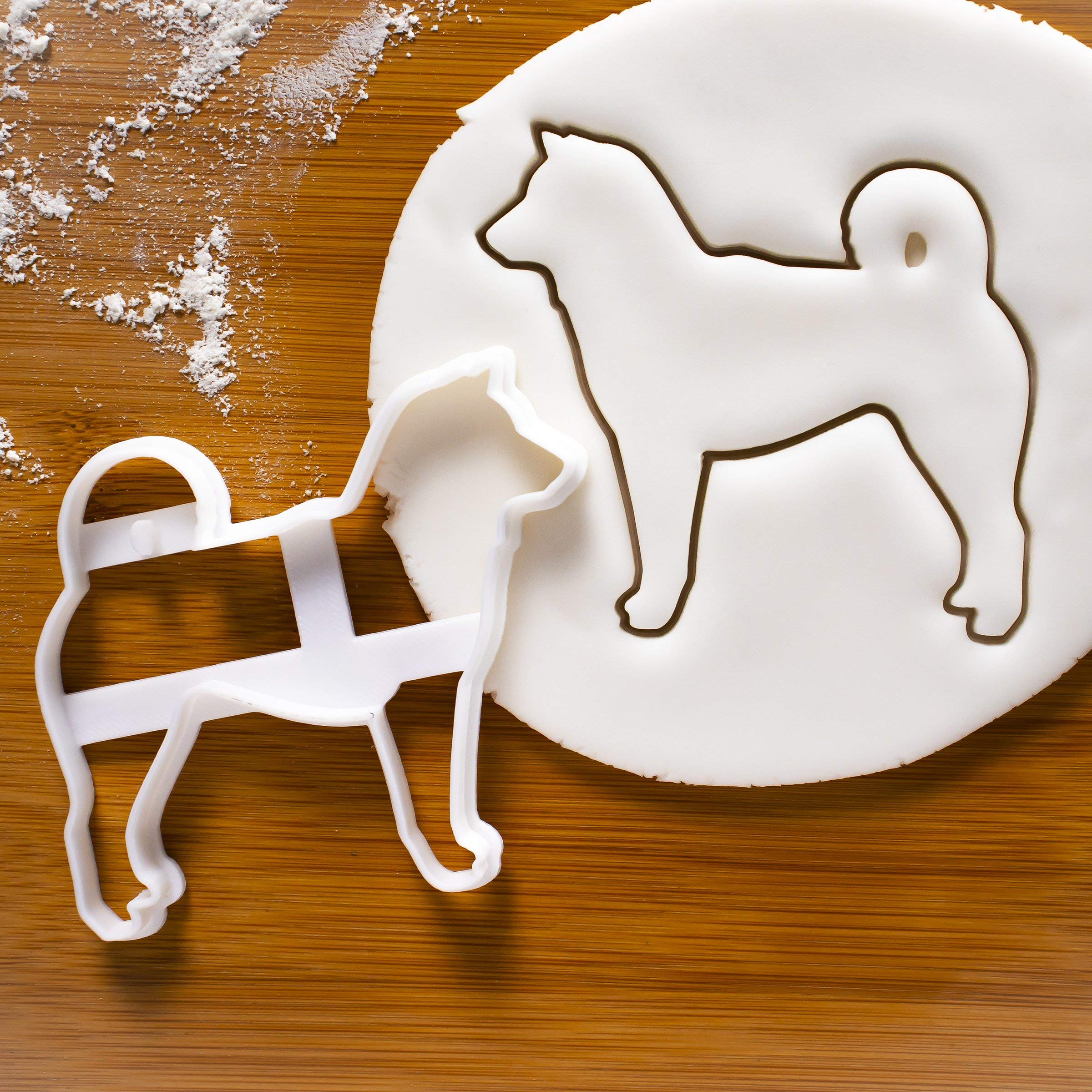 Shiba Inu Dog Cookie Cutter - 1 Piece Stainless Steel Baking Tool for Cookies, Biscuits & Pastries | Perfect for Dog Lovers, Japanese Culture Fans & Home Bakers