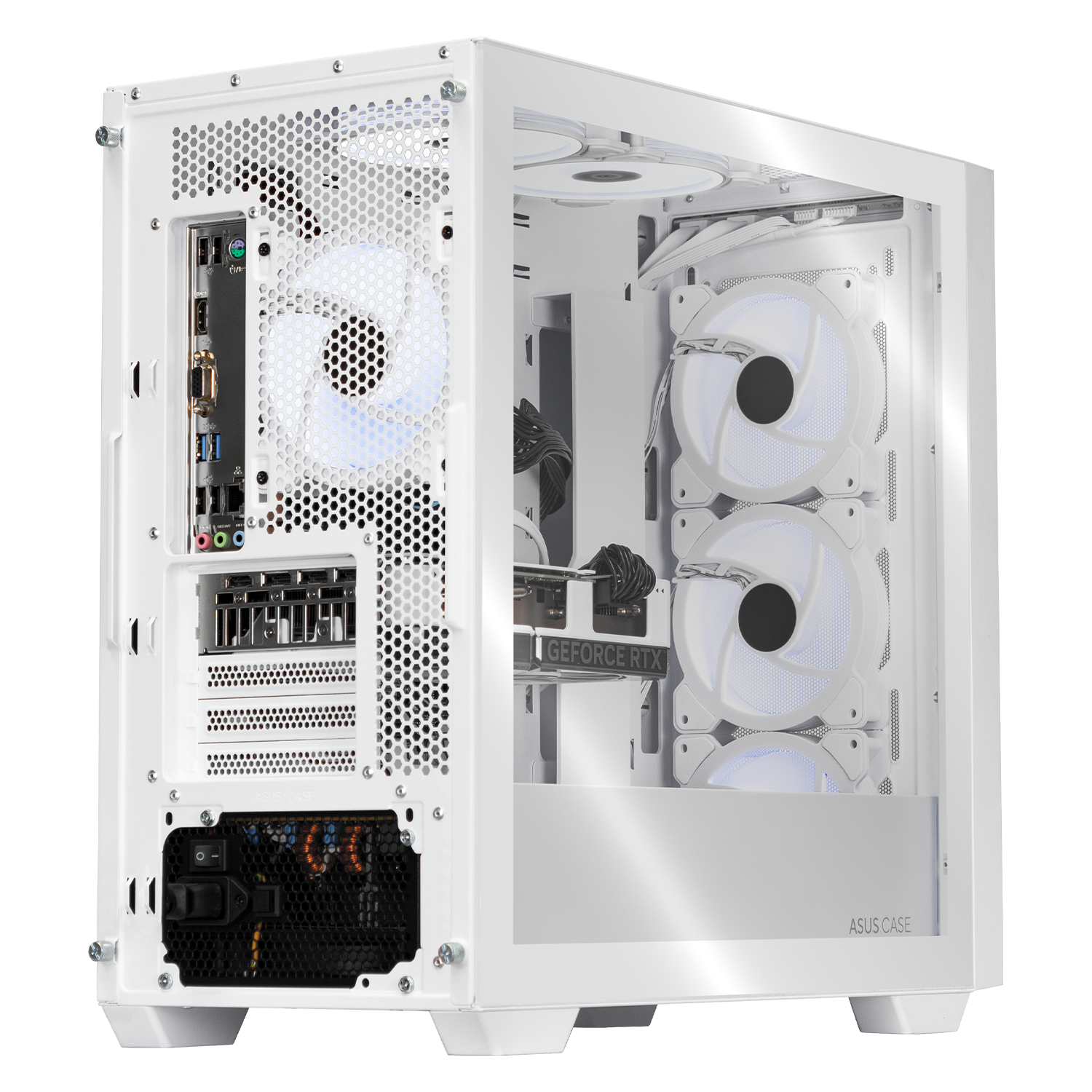 ASUS GeForce RTX 4060 Ti Gaming PC - Intel Core i7-12700F, 32GB RAM, 1TB SSD, WiFi 6, White - Ultimate 4K Gaming & Streaming Setup for Esports & Content Creation