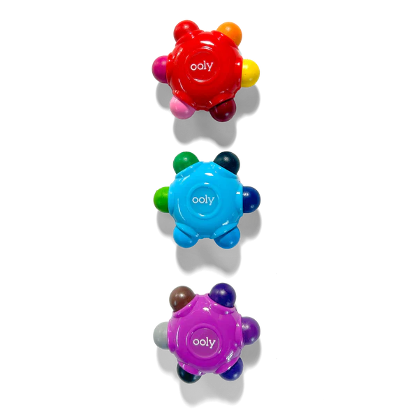 Vibrant Color Burst Easy Grip Crayons for Kids - Non-Toxic Washable Art Supplies for Toddlers & Preschoolers - Perfect for Classroom, Home Drawing & Creative Play
