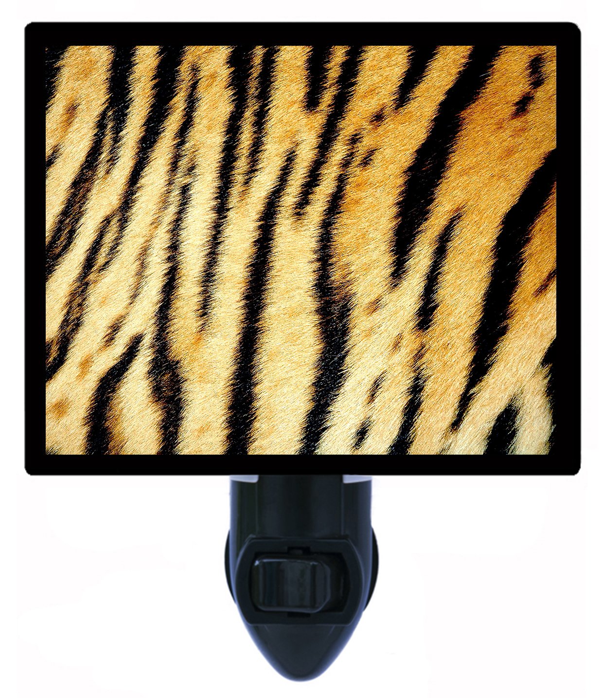 Tiger Fur Stripes LED Night Light - African Animals Themed Night Light for Kids Room, Nursery, Bedroom Decor