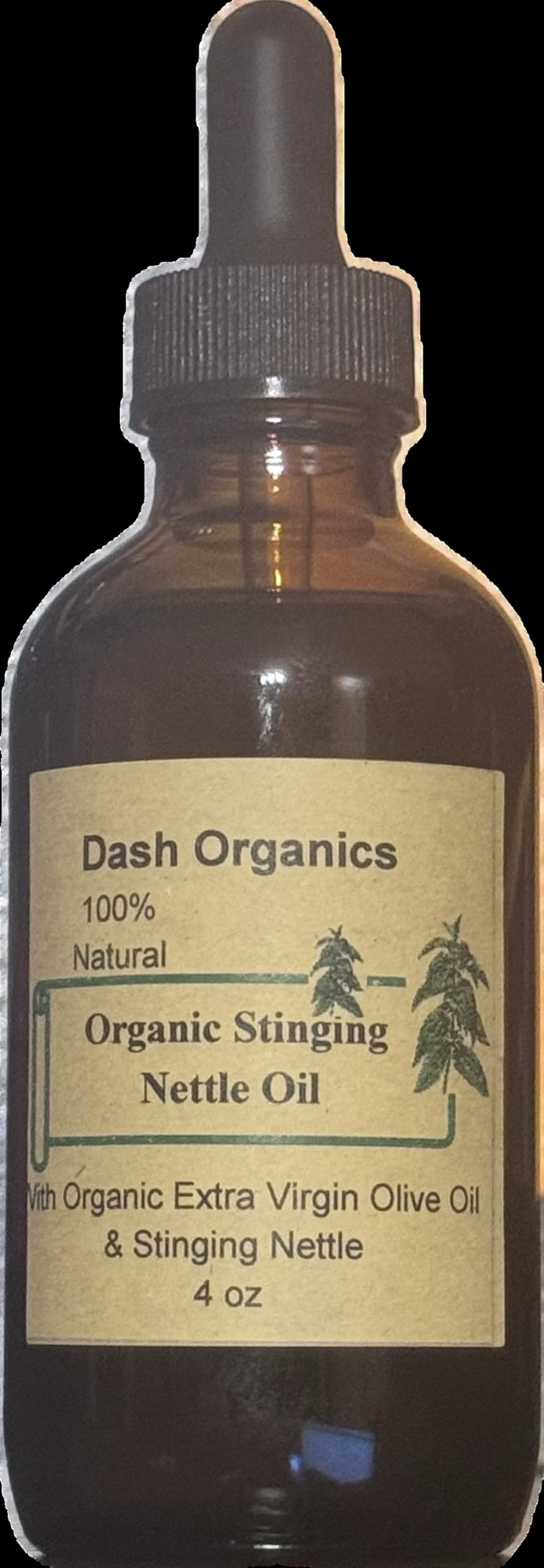 Organic Stinging Nettle Oil for Hair Growth & Skin Care - 4oz Natural Herbal Oil - Promotes Scalp Health & Glowing Skin - Perfect for Daily Hair Treatment & Facial Moisturizing
