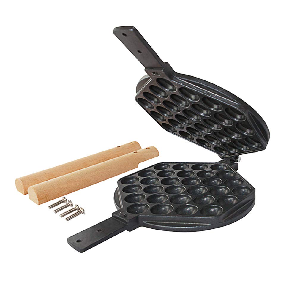 ALDKitchen Bubble Waffle Maker - 180° Rotating Nonstick Egg Waffle Iron with Removable Plates | Perfect for Home Breakfast, Dessert Parties & Street Food Style Snacks
