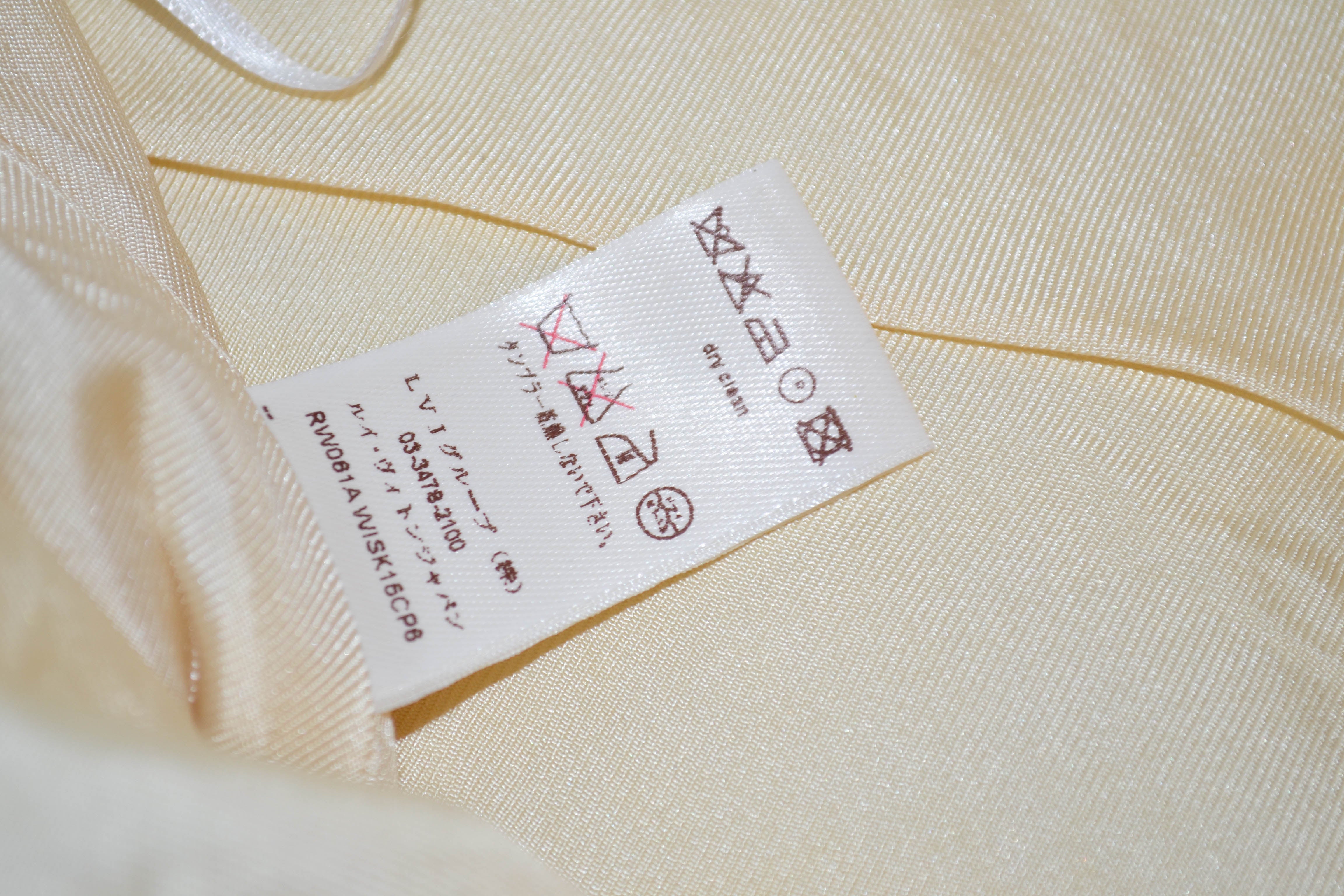 Authentic Louis Vuitton Women's White Skirt Size 36 - Luxury Designer A-Line Skirt for Women, Perfect for Parties, Weddings & Office Wear