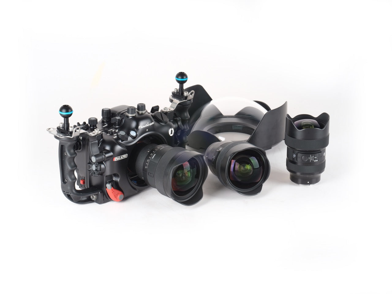 Waterproof Underwater Housing Case for Sony α7R V Camera - Professional Dive & Snorkeling Photography Gear for Ocean Adventures