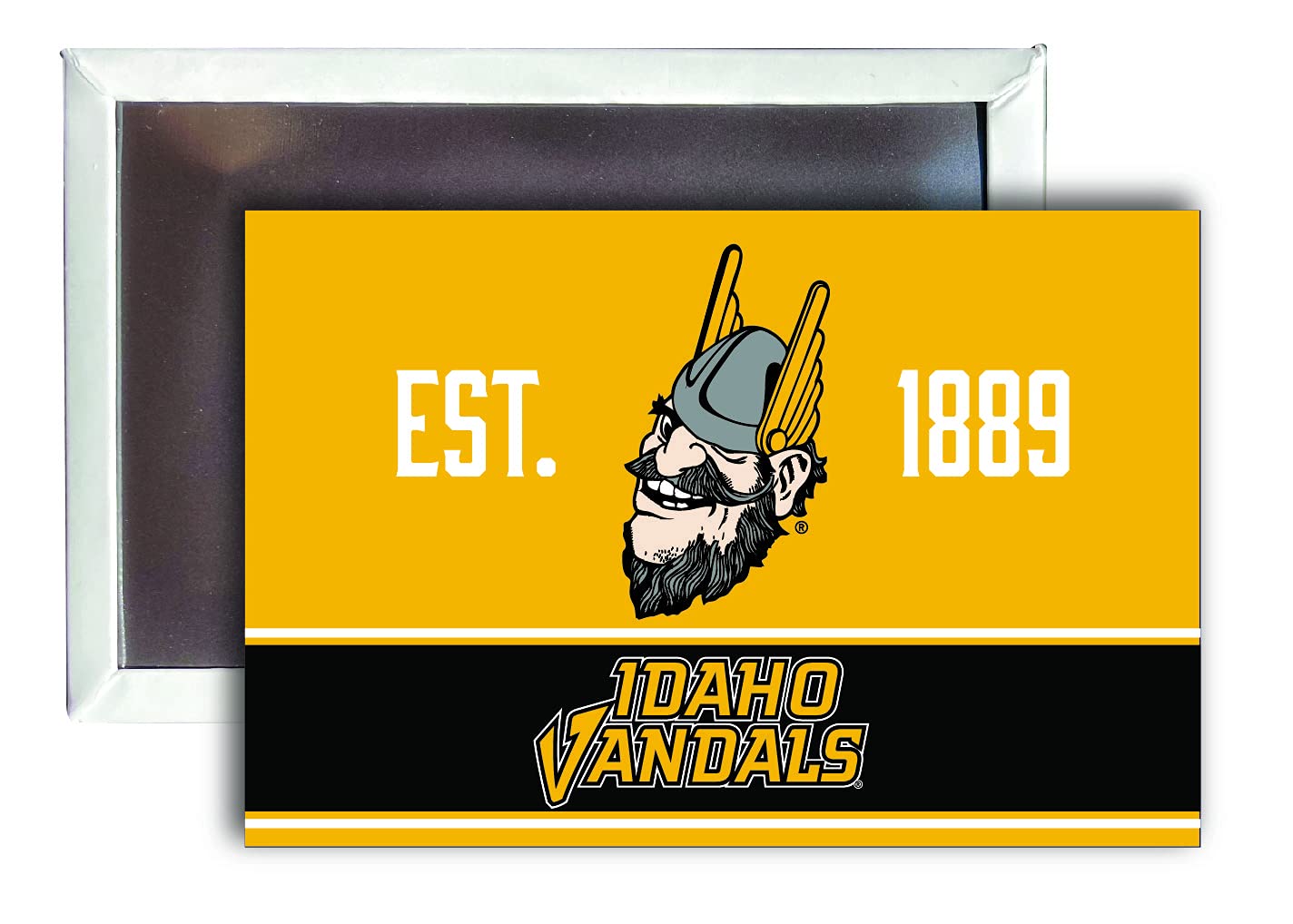 Official Idaho Vandals 2x3 Inch Fridge Magnet 4-Pack - NCAA Licensed College Football Fan Accessories - Perfect for Dorms, Offices, Game Days & Gifts