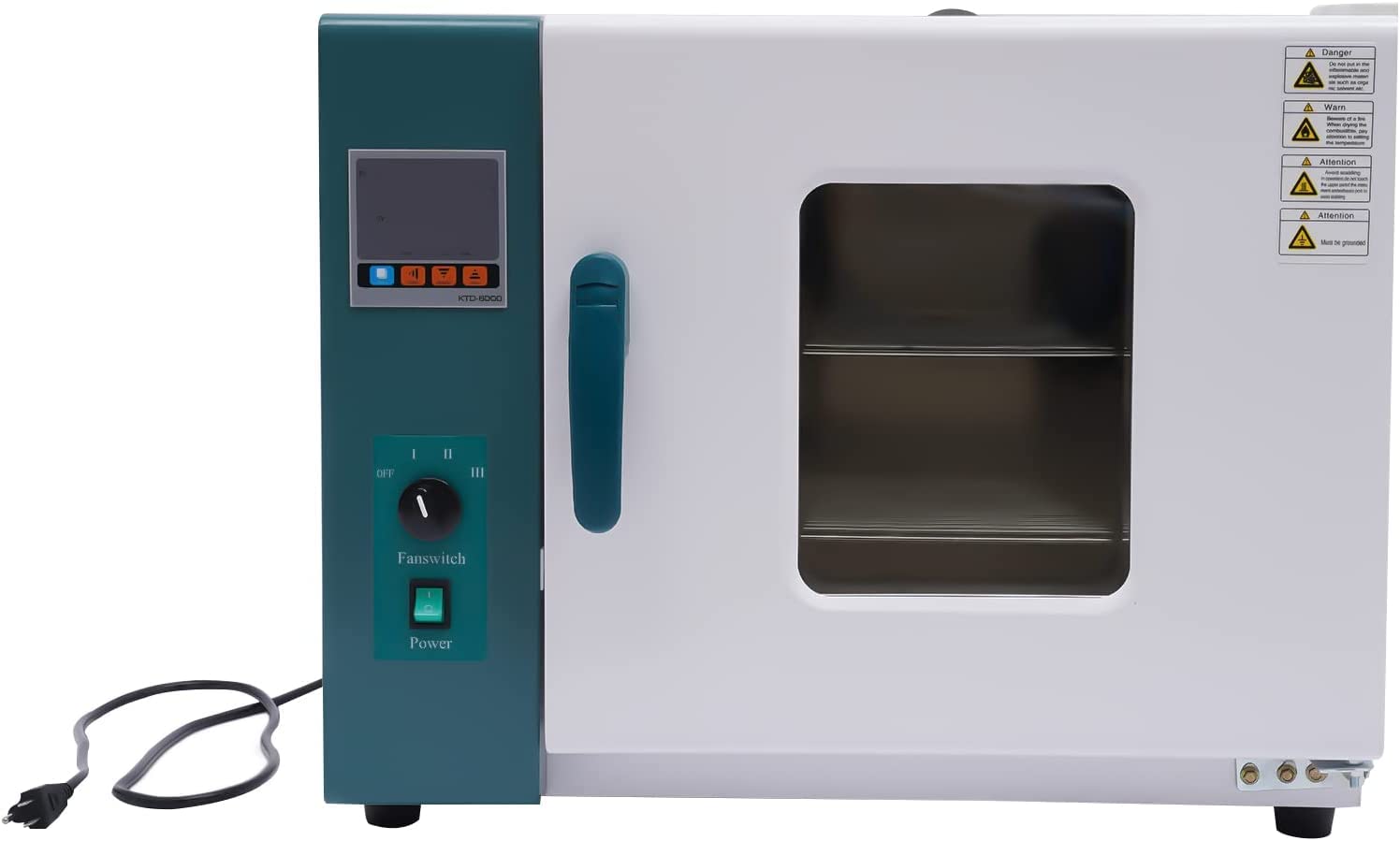 1000W Digital Lab Forced Air Convection Drying Oven - 110V, 1.5 Cu Ft (14