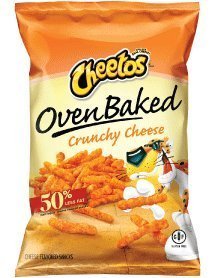 Cheetos Oven Baked Crunchy Cheese Flavor Snacks - 7.5oz (5 Pack) | Low Fat Cheese Puffs | Perfect for Parties, Movie Nights & Lunch Box Snacks