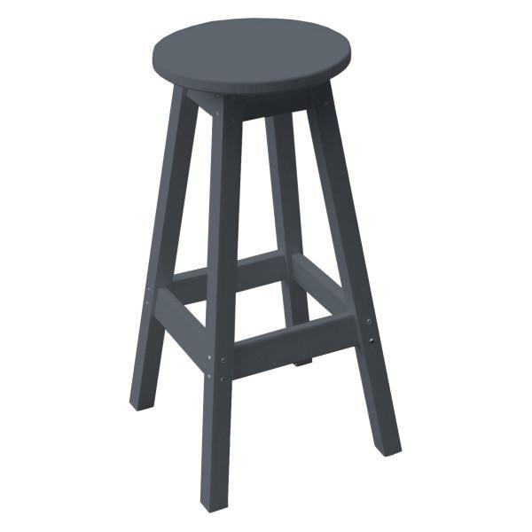 Eco-Friendly Recycled Plastic Bar Stool - Durable & Sustainable Counter Height Stool for Kitchen, Bar & Outdoor Use - Perfect for Home, Restaurant & Patio Decor