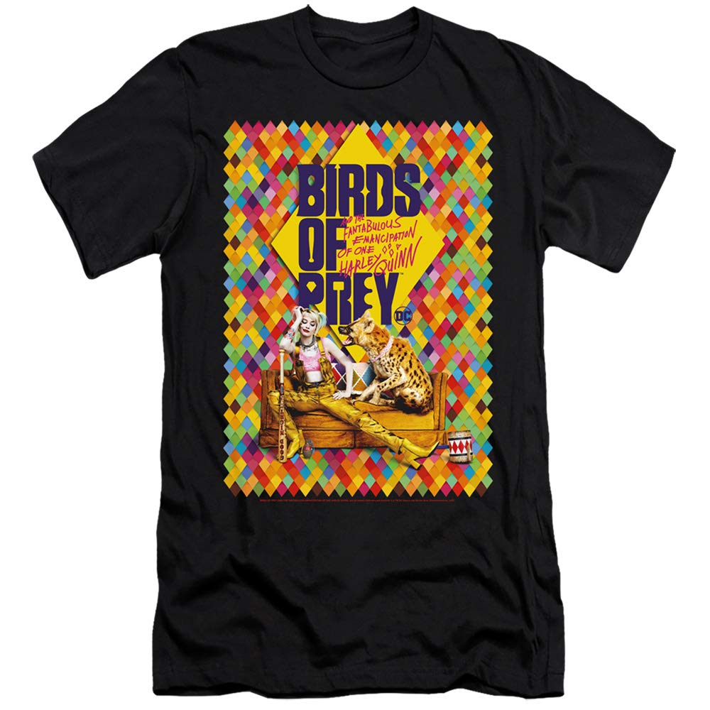 Birds of Prey Graphic Unisex Canvas T-Shirt for Men & Women - Casual Streetwear, Cosplay & Superhero Fan Apparel