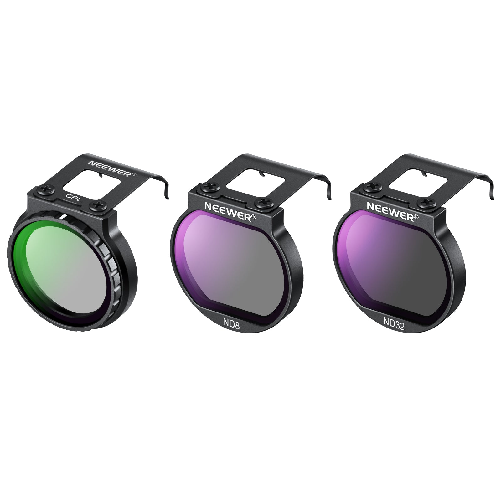 NEEWER FL N27 3-Piece CPL ND8 ND32 Filter Kit for DJI Osmo Pocket 3 - Professional Camera Lens Filters for Vlogging, Travel & Outdoor Photography