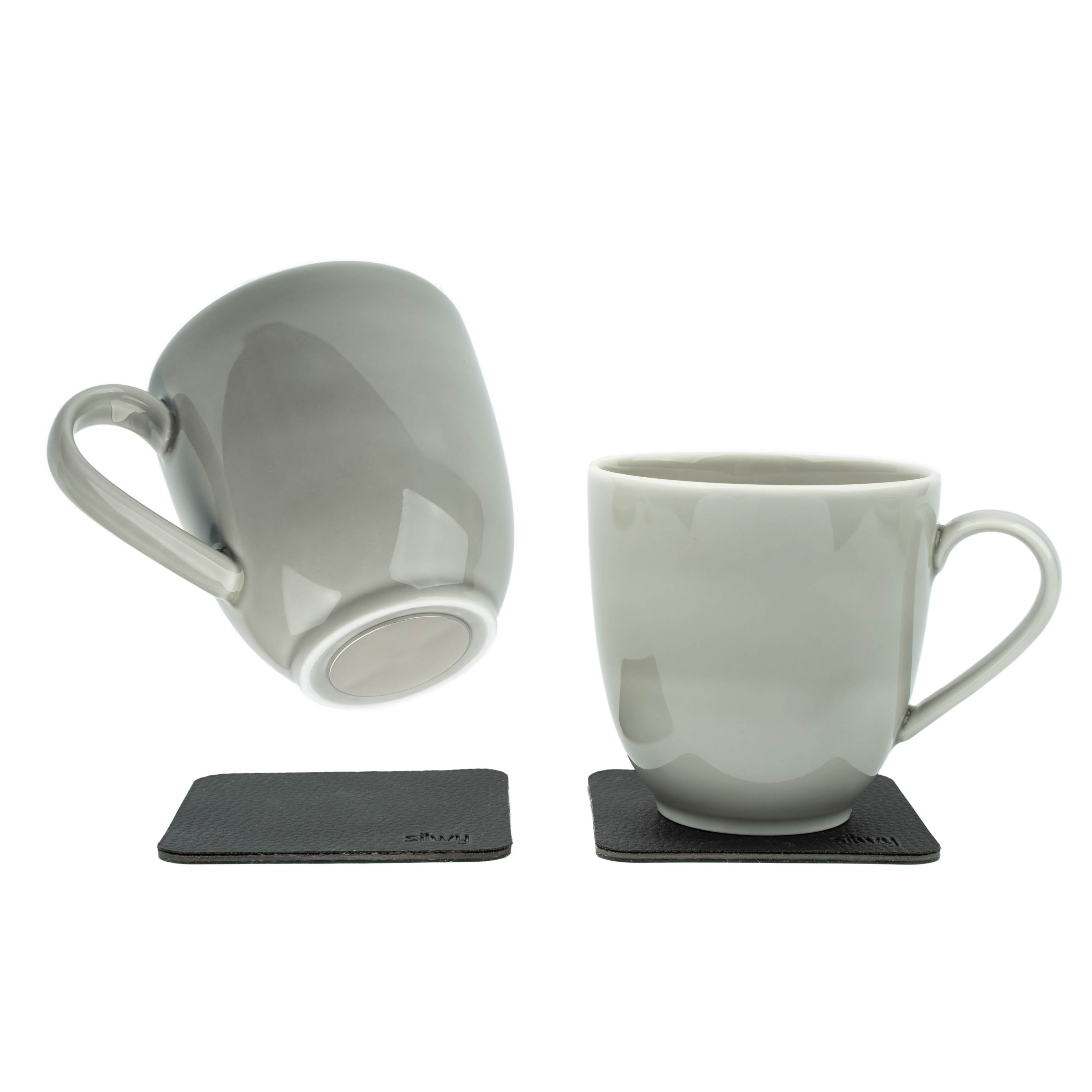 Premium Magnetic Porcelain Mugs - ASH Collection | Stylish & Durable Coffee Cups for Home, Office & Outdoor Use