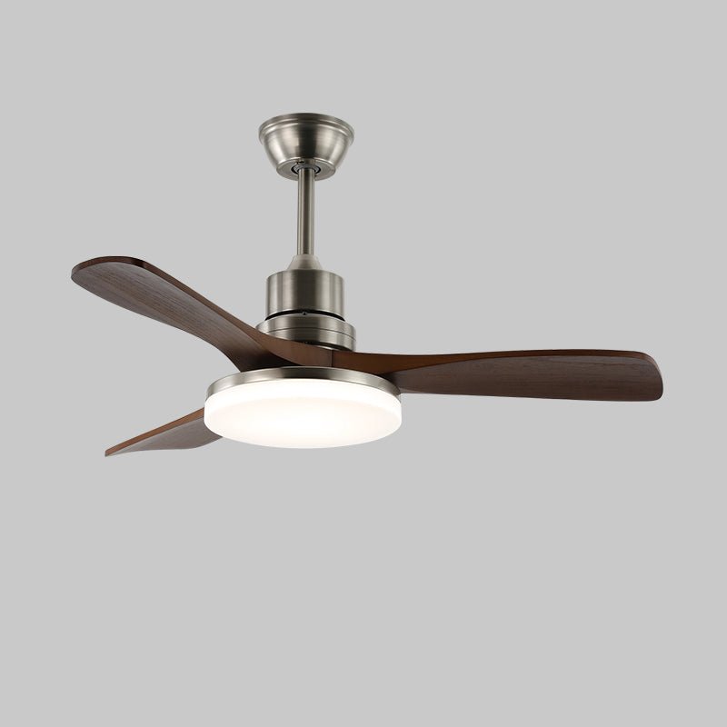 Breeze Master 48/52 Inch Wooden Ceiling Fan with Light Kit - Perfect for Living Room, Bedroom, and Outdoor Patio Cooling