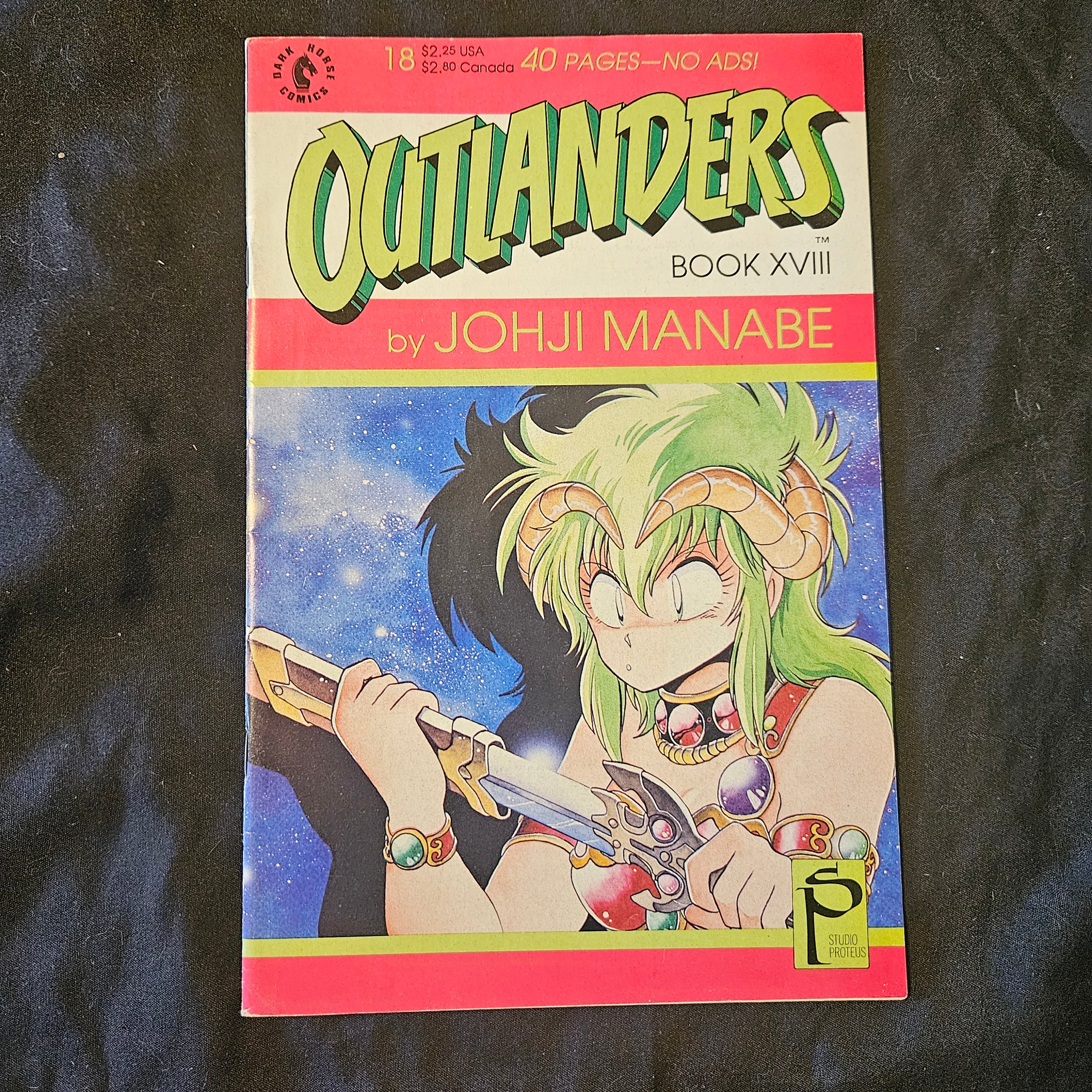 Outlanders #18 - Dark Horse Comics 1991 Edition | Collectible Vintage Comic Book for Fans & Collectors | Perfect for Display, Gifts & Comic Book Collections