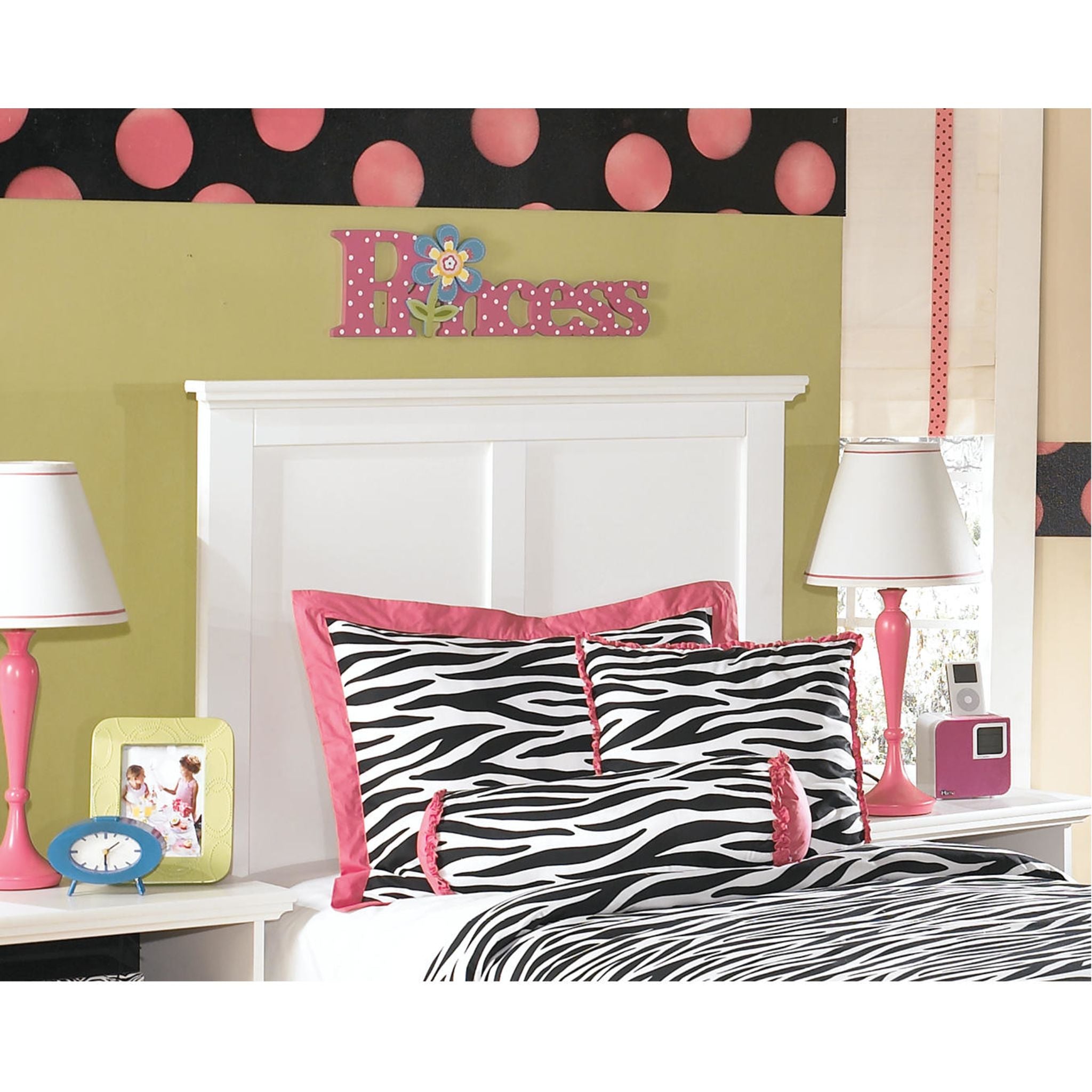 Bostwick Shoals Panel Headboard - White Queen Size Upholstered Bed Frame Headboard for Bedroom Decor and Cozy Home Styling