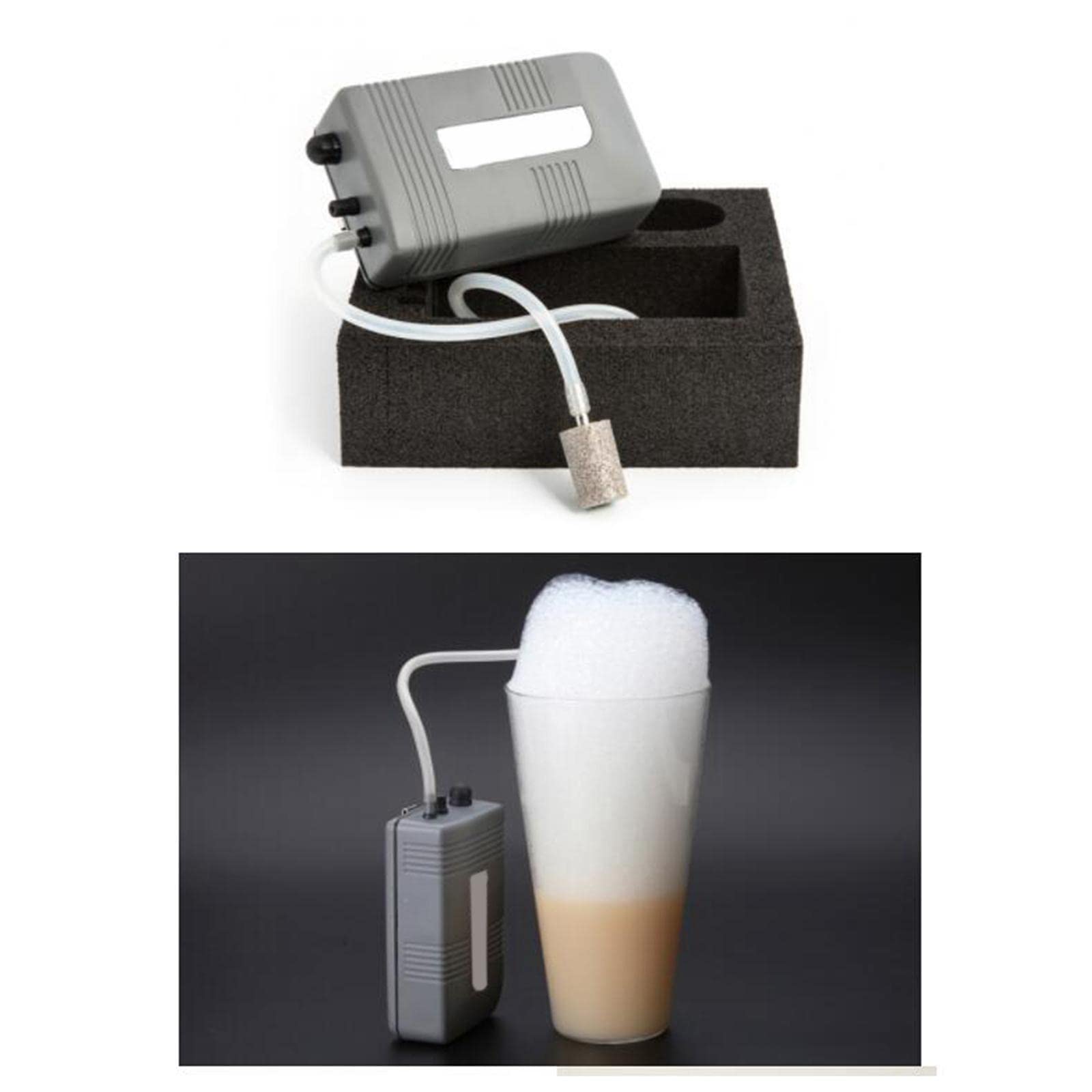 LOVIVER Professional Food Bubble Maker - Portable Foam Machine for Cocktails, Coffee, Desserts & BBQ | Chef Cooking Tool for Home & Restaurant Use