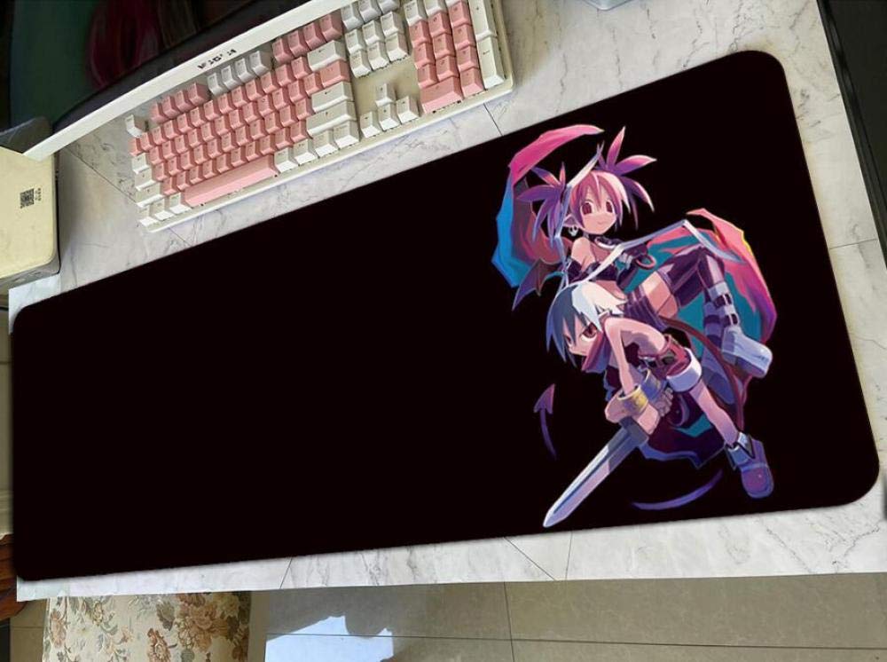 Disgaea Gaming Mouse Pad - Large 40x90cm Non-Slip Mouse Mat with HD Print for PC Gamers - Perfect for RPG, MMO, and Strategy Games