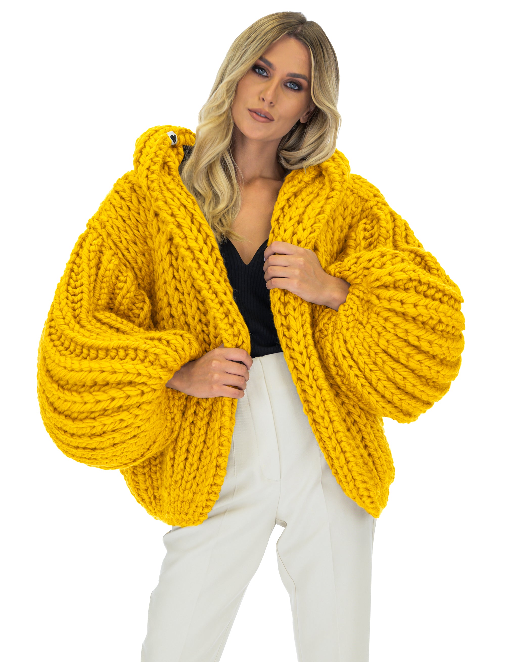 Stylish Hooded Chunky Cardigan for Women - Cozy Oversized Knit Sweater | Perfect for Fall, Winter & Casual Outfits