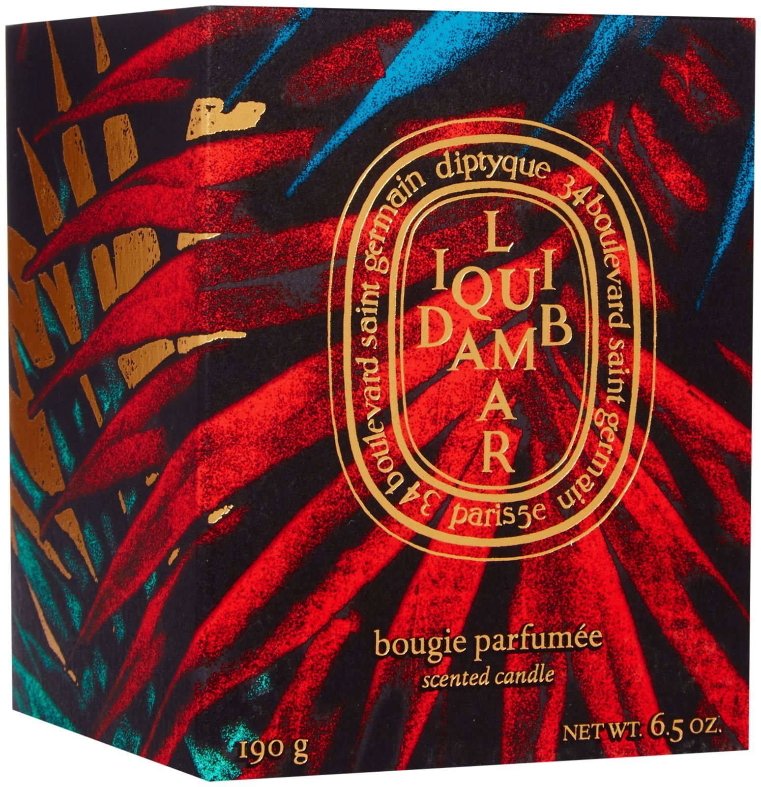 Diptyque Holiday 2015 Liquidambar Scented Candle - 6.5 oz Luxury Home Fragrance for Christmas Decor, Gift & Aromatherapy Relaxation