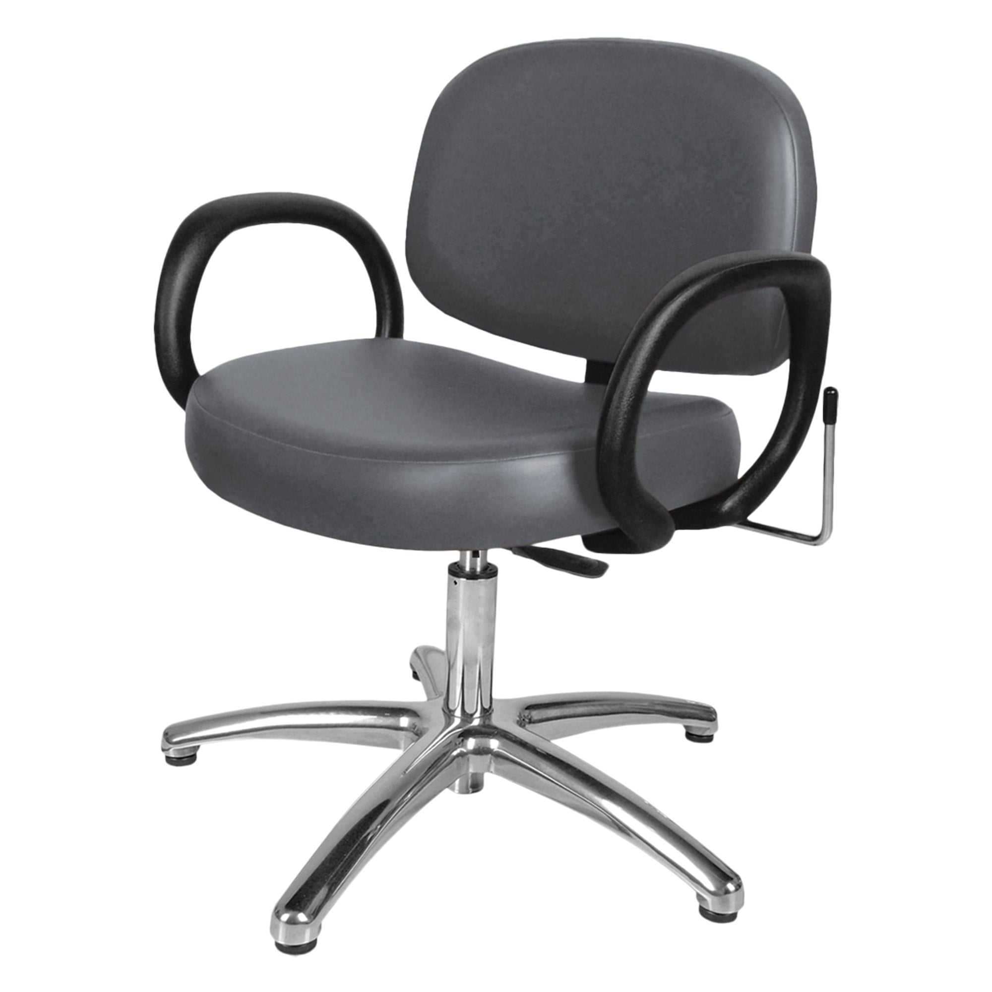 Kiva Lever Control Shampoo Chair - Adjustable Salon Hair Washing Chair with Footrest - Perfect for Hair Salons, Spas & Home Use
