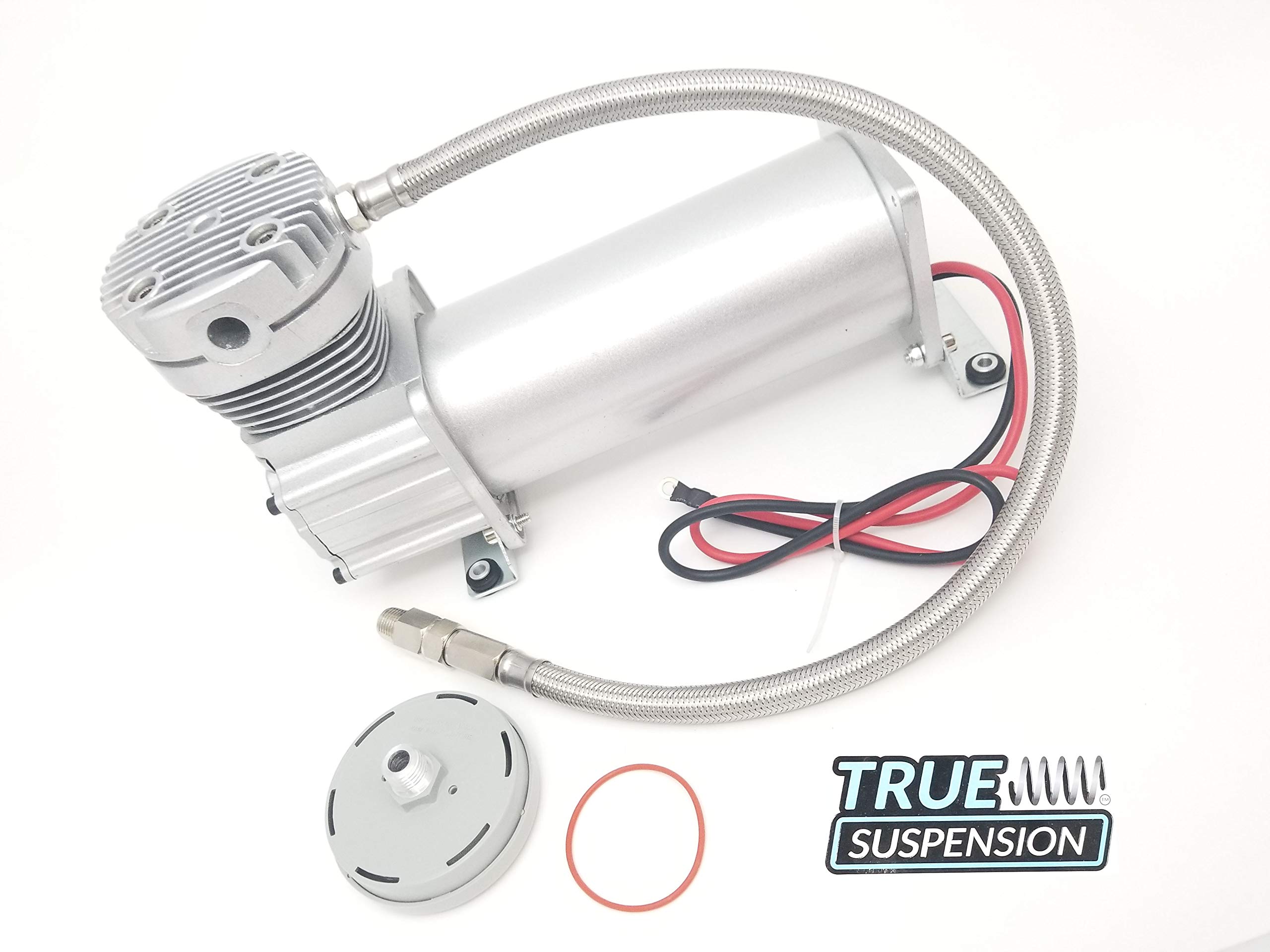 Premium Active Air Universal Towing Helper Assist - Air Ride Suspension Control Management System with Dual Switch - Perfect for Trucks, SUVs & Heavy-Duty Towing Applications