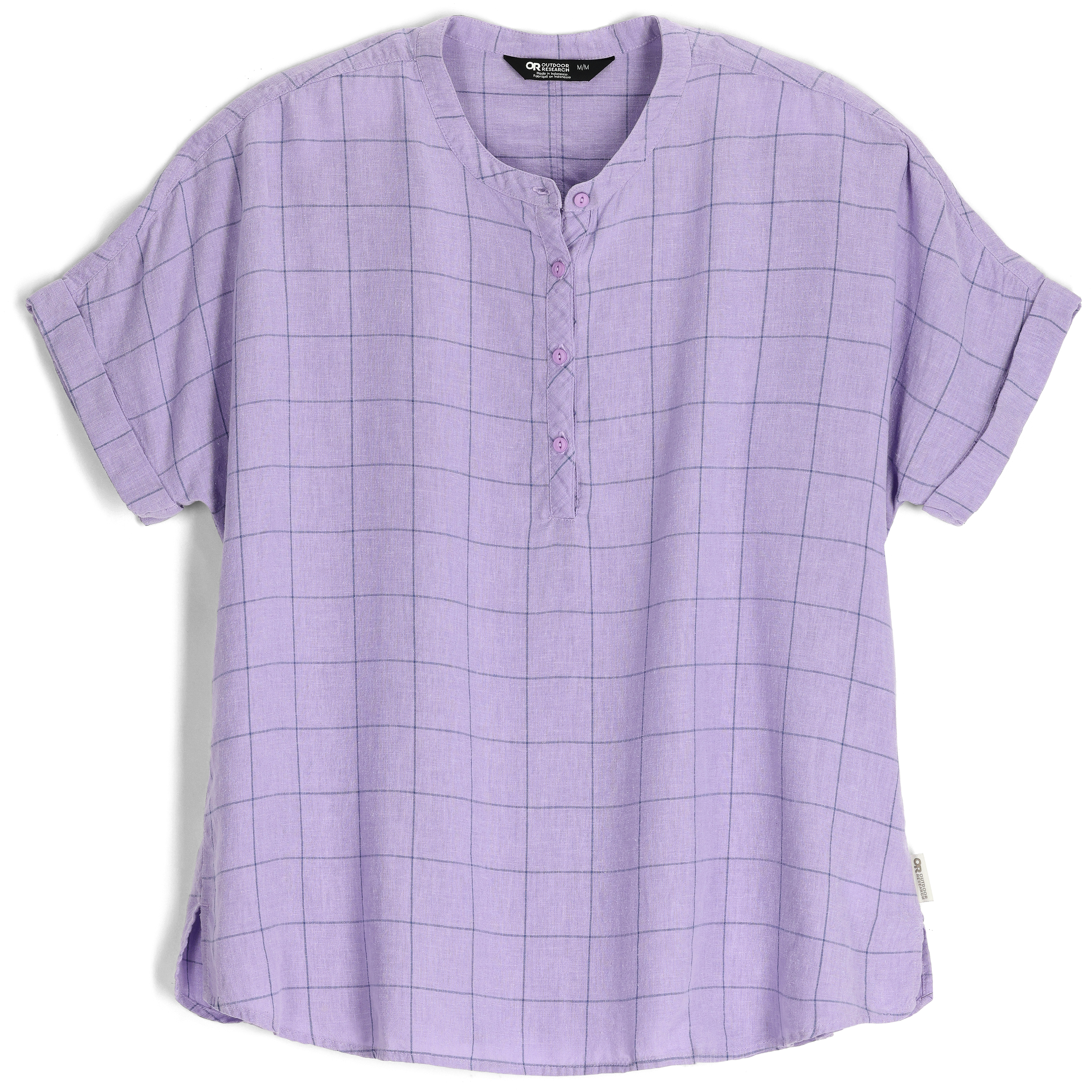 Women's Aslan Pullover Short Sleeve Shirt - Soft Cotton Casual Top for Summer | Perfect for Beach, Travel & Everyday Wear | Final Sale