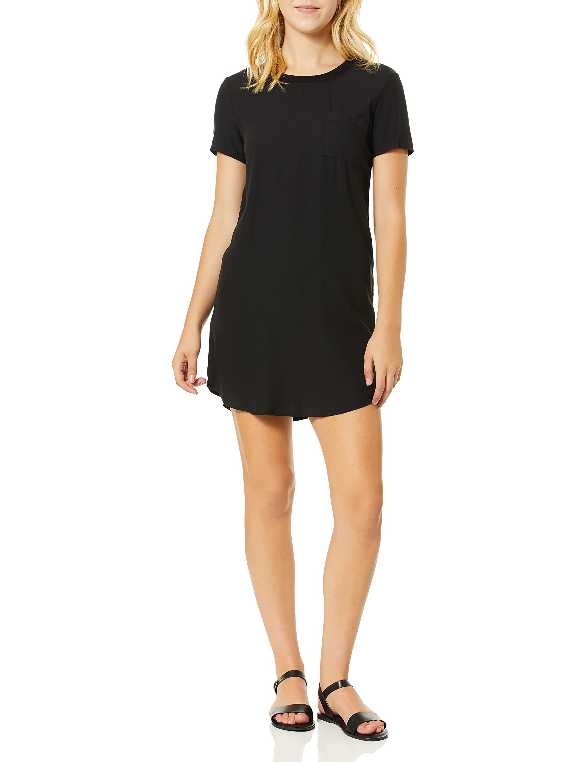 Stylish Women's Short Sleeve T-Shirt Dress - Comfortable Casual Summer Outfit for Beach, Travel & Everyday Wear