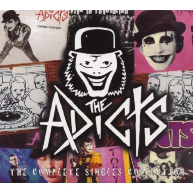 The Adicts Complete Singles Collection CD | Punk Rock Music Album | Perfect for Fans & Collectors | Great for Parties, Gifts & Music Enthusiasts