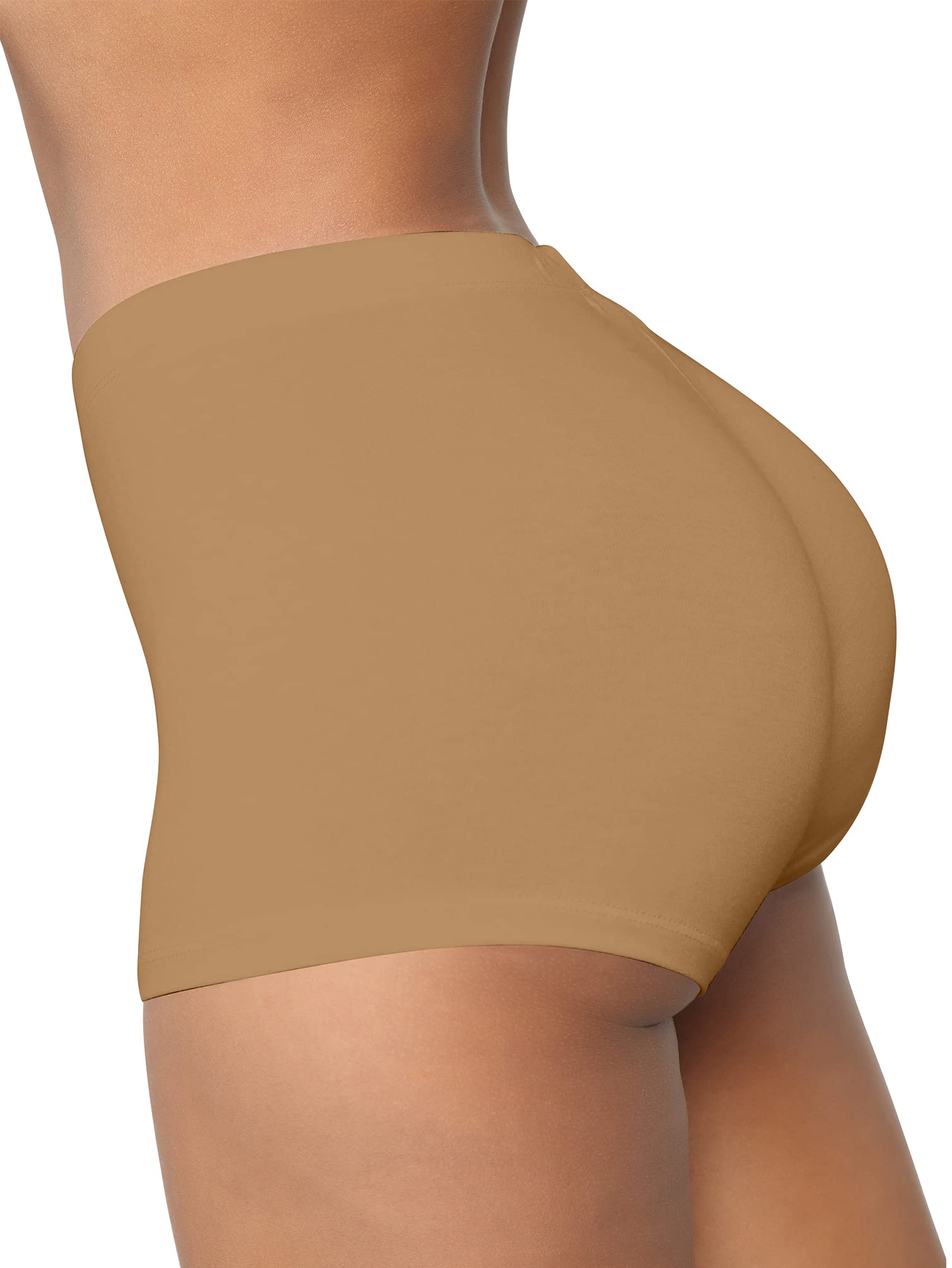 BORIFLORS Women's High Waisted Booty Shorts - Sexy Elastic Gym Workout Shorts for Yoga, Running & Biking | Perfect for Fitness, Lounge & Summer Outfits