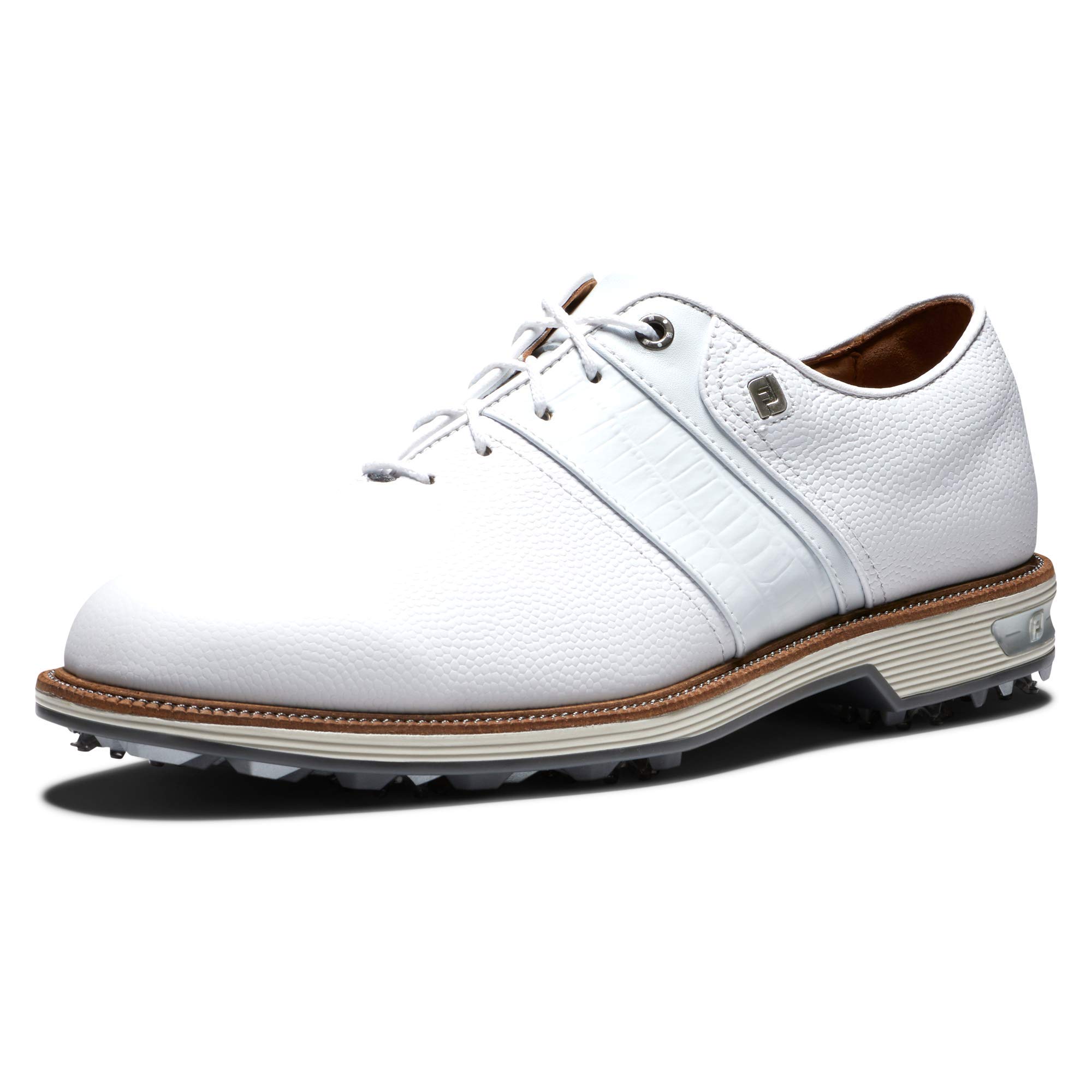 FootJoy Men's Premiere Series Packard Spiked Golf Shoes - Waterproof Comfort for Walking & Tournament Play