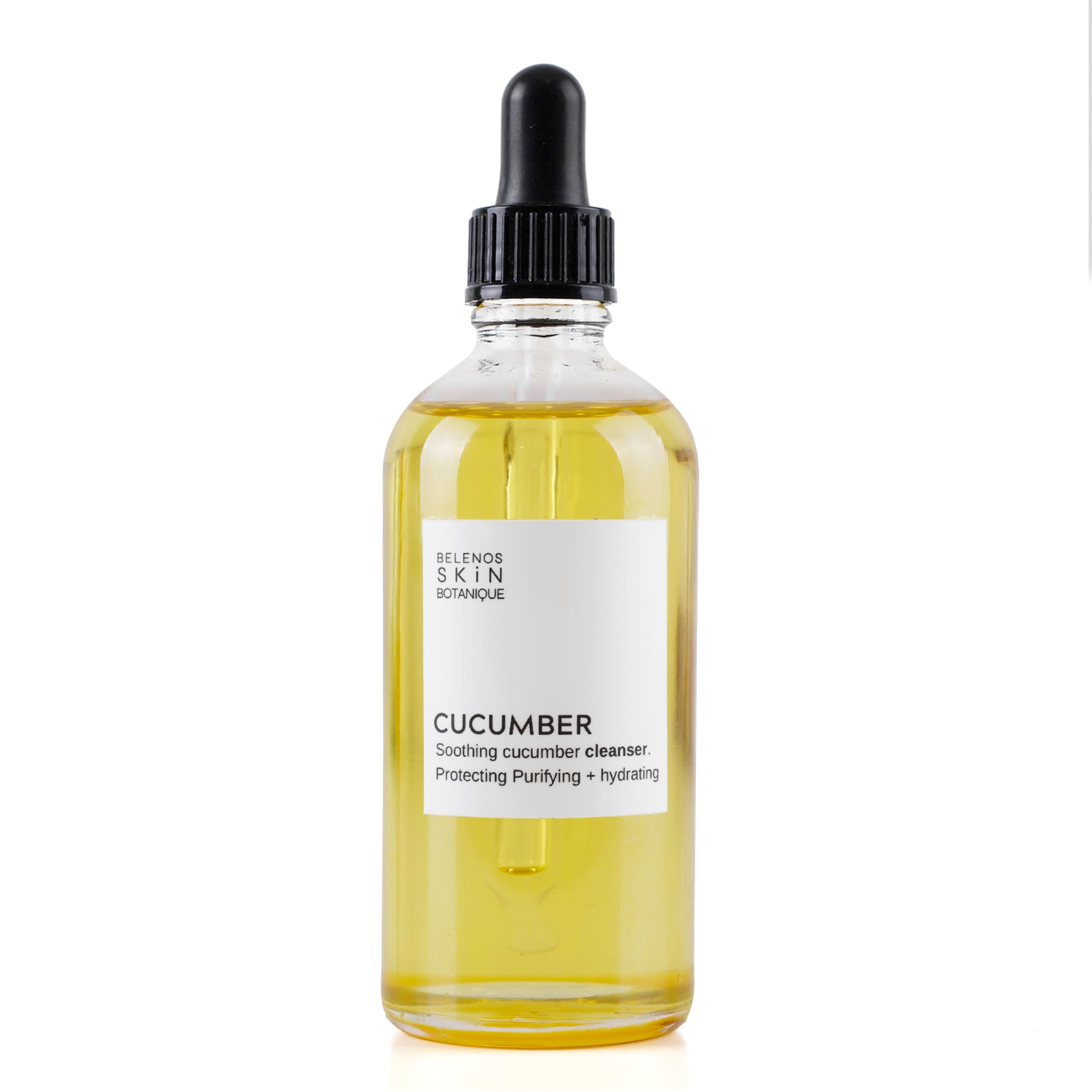 CUCUMBER FACE CLEANSER with Kiwi & Camellia Oil - 100ml Gentle Oil Cleanser for Deep Cleansing & Makeup Removal - Perfect for Daily Skincare Routine & Sensitive Skin