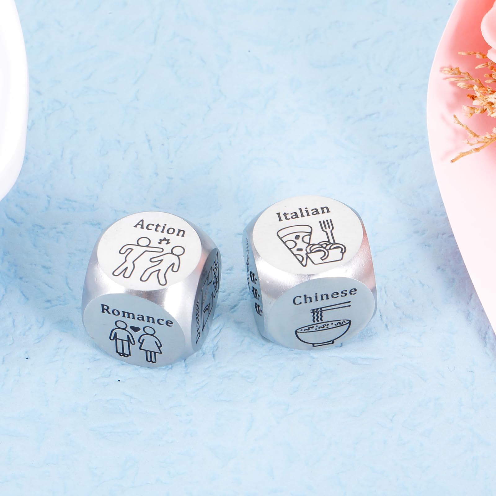 Easter Basket Stuffers for Adults - Unique Anniversary Gifts for Couples, Him & Her - Perfect for Boyfriend, Girlfriend, Husband, Wife - Great for Date Night, Wedding & Birthday Celebrations - Fun Food Decider Game for Romantic Occasions