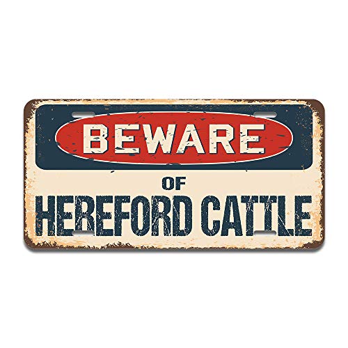 Beware of Hereford Cattle
