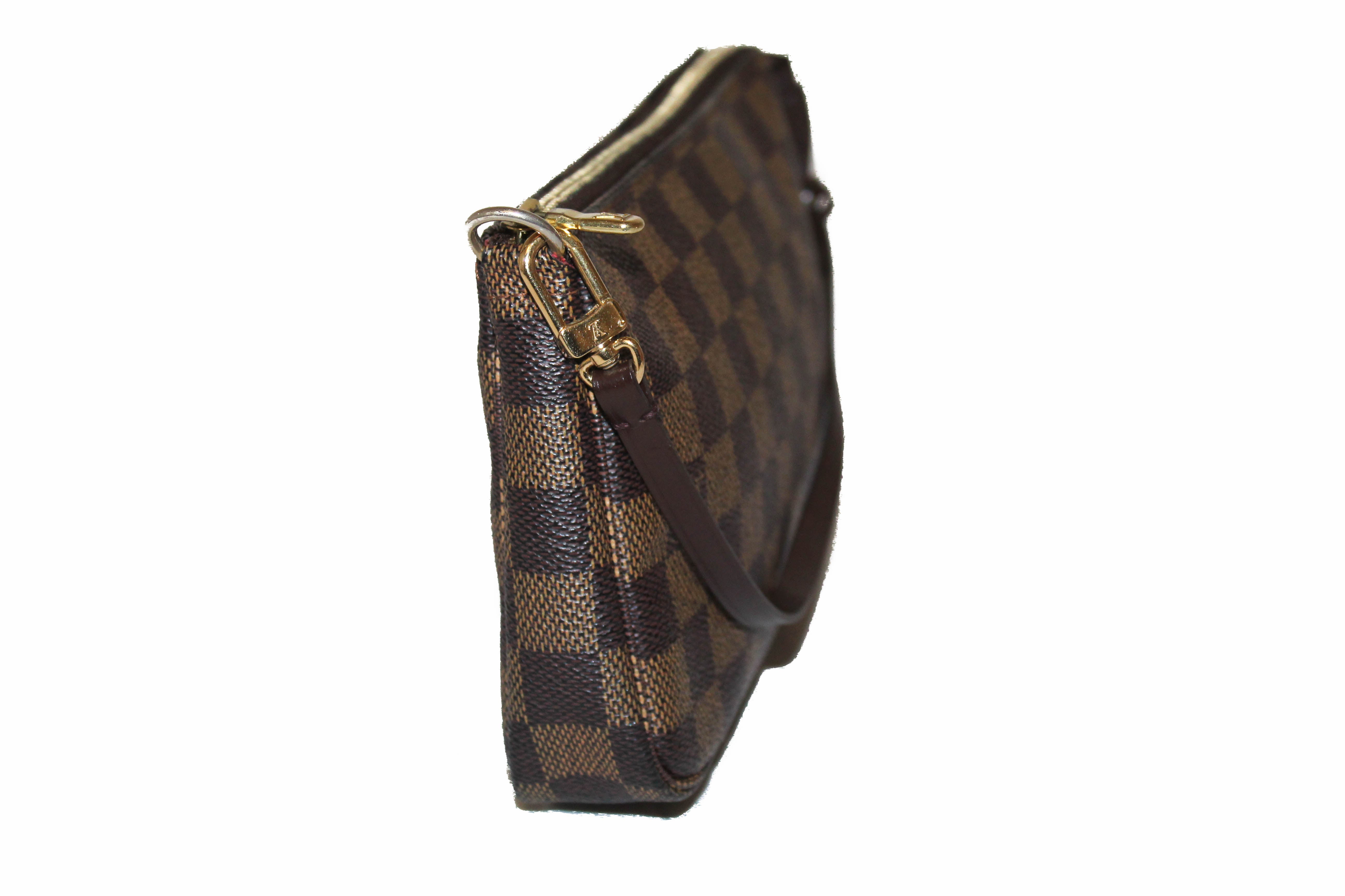 Authentic Louis Vuitton Damier Ebene Pochette Accessoires Crossbody Bag - Luxury Designer Handbag for Women, Perfect for Parties, Travel & Everyday Use