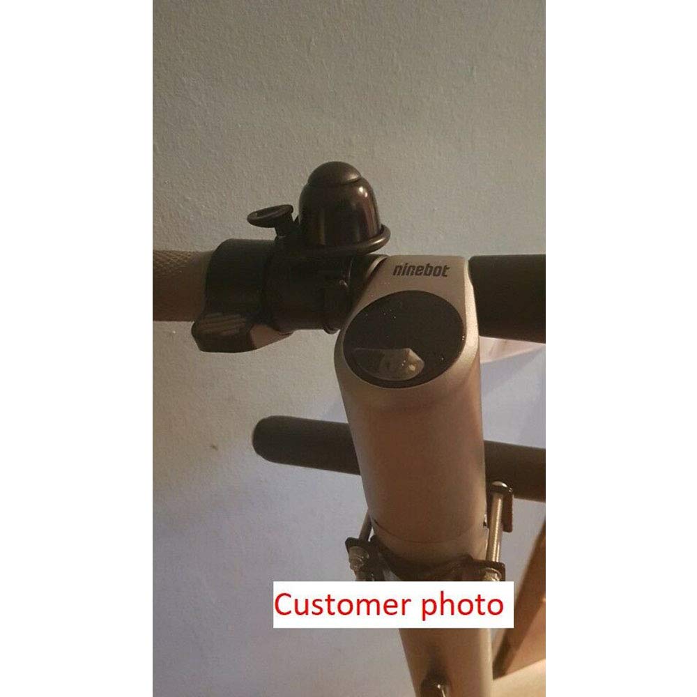 Xiaomi M365 & Ninebot ES1 ES2 Electric Scooter Accessories - Waterproof LED Horn Bell with Loud Sound for Safety - Perfect for Commuting, Urban Riding & Night Visibility