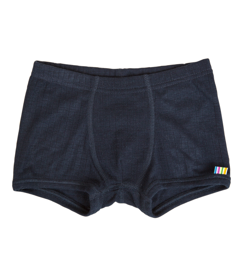 Premium Navy Blue Merino Wool Boxer Shorts for Men by Joha - Soft, Breathable & Moisture-Wicking Underwear for Travel, Outdoor Activities & Everyday Comfort