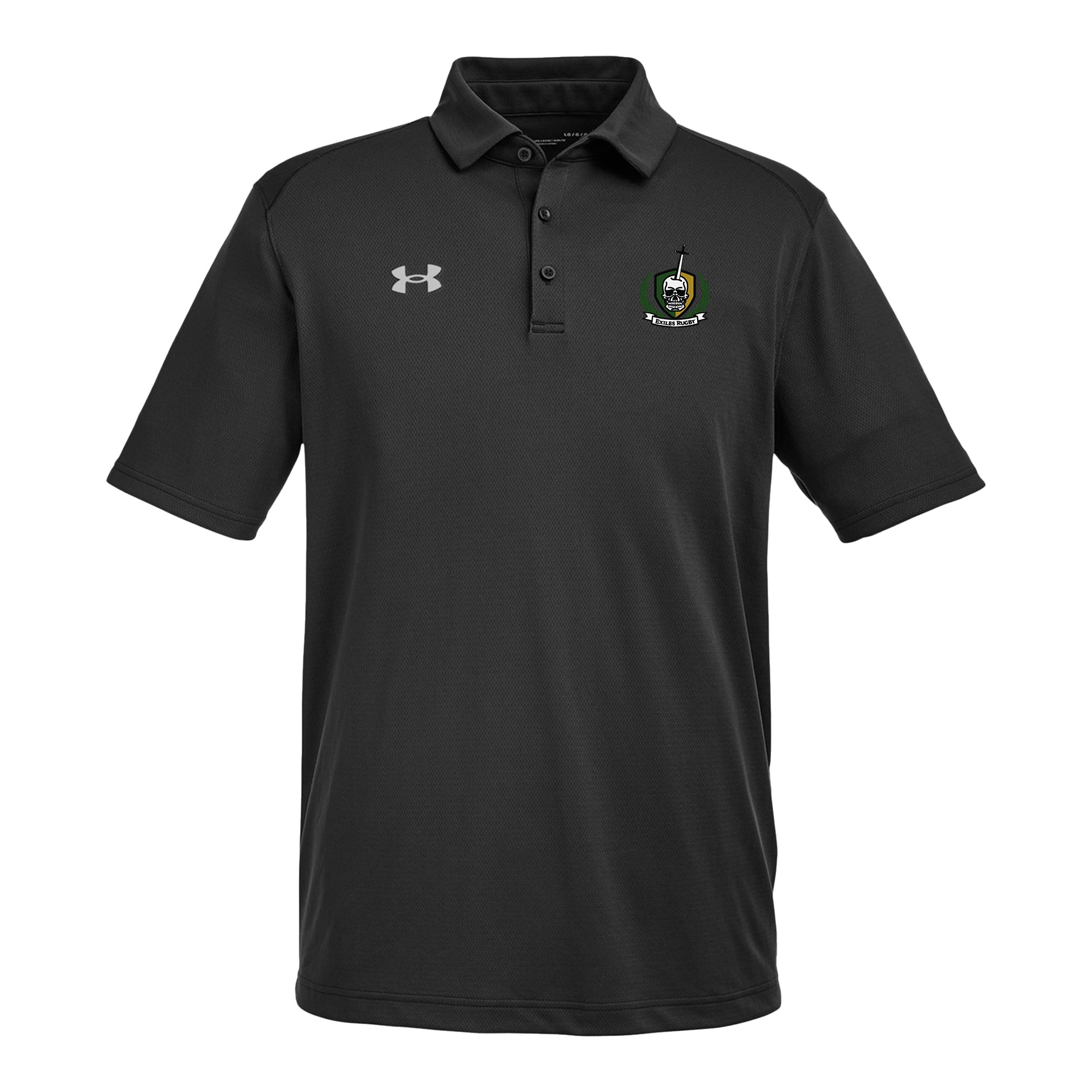 Exiles RFC Tech Polo Shirt - Breathable Quick-Dry Performance Polo for Men - Perfect for Rugby, Golf, and Casual Wear