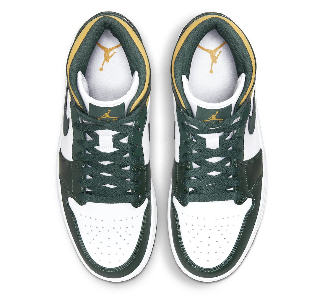 Nike Men's Air Jordan 1 Mid Basketball Shoes - Retro Style Sneakers for Casual Wear, Street Fashion & Sports Performance