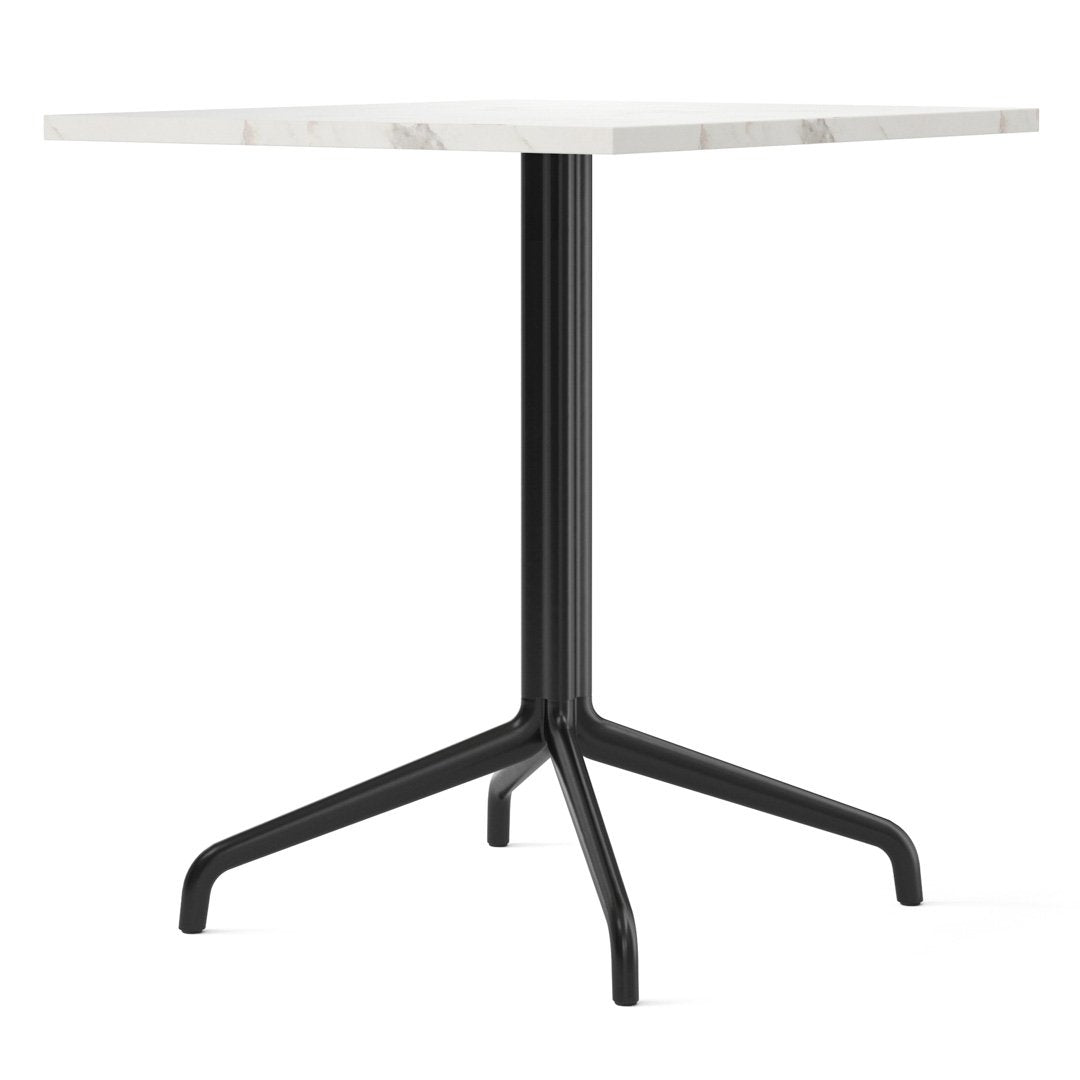 Modern Harbour Column Dining Table - Rectangular Design with Star Base - Perfect for Dining Rooms, Kitchens, and Open Concept Living Spaces