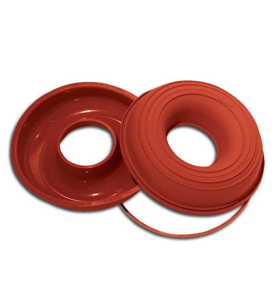 Silikomart Professional SFT205 Silicone Savarin Donut Baking Mold - 9.45