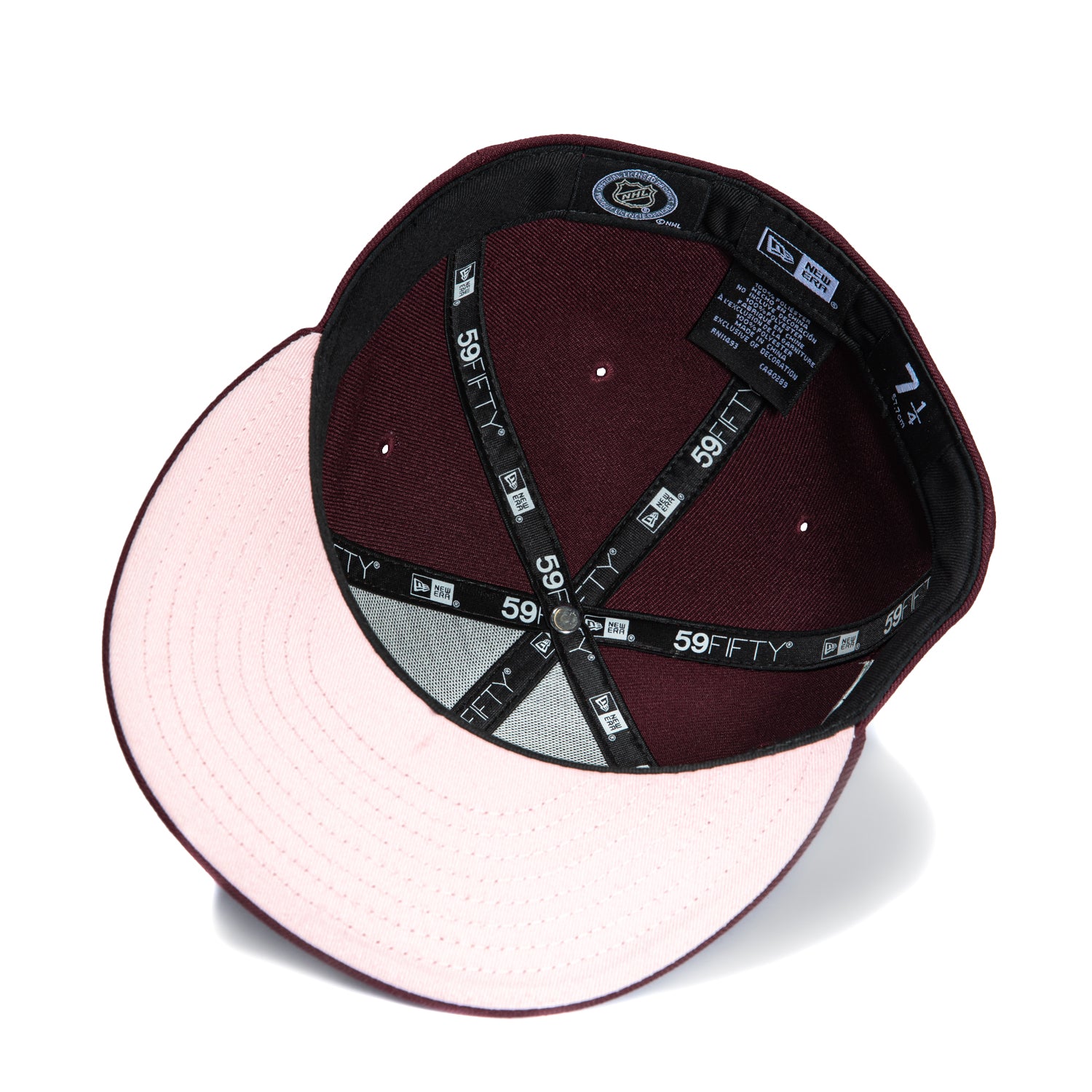 New Era 59Fifty Anaheim Ducks 10th Anniversary Inaugural Patch Hat - Maroon NHL Hockey Cap for Men & Women - Perfect for Games, Collecting & Fan Gifts