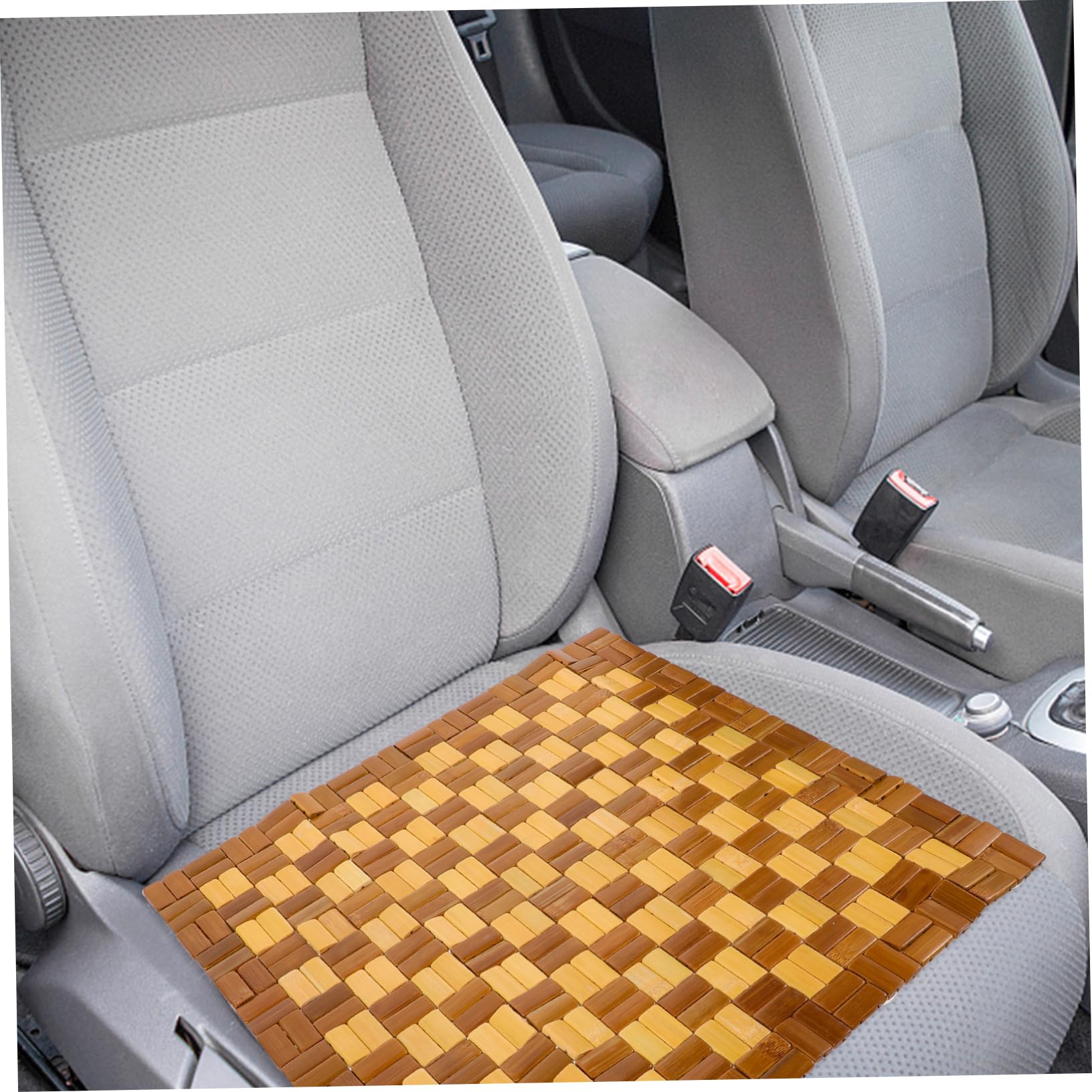 Breathable Bamboo Seat Cushion - Portable Cooling Mat for Outdoor & Indoor Use - Comfortable Sitting Pad for Adults, Kids, Camping, Picnics & Office Chairs