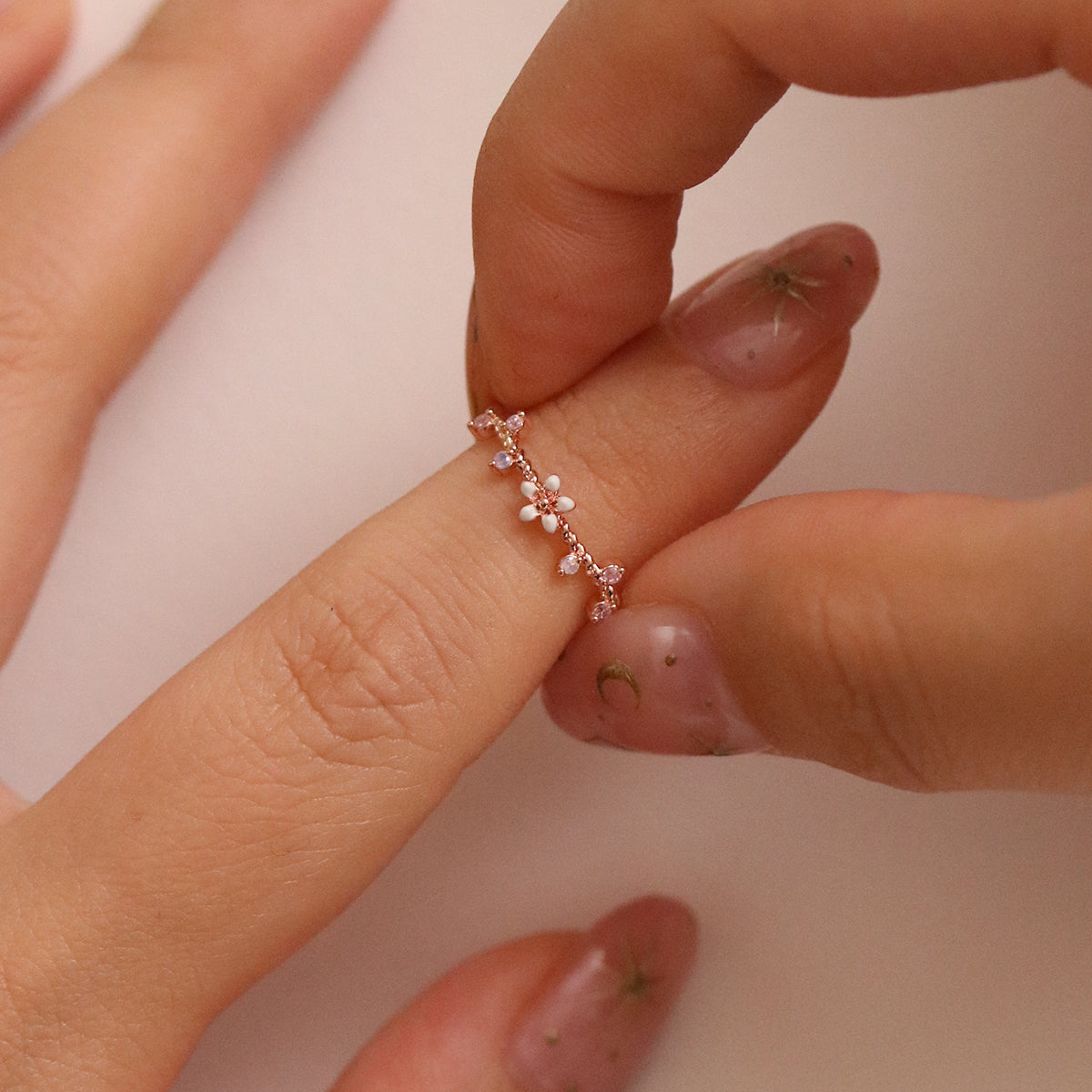 Floral Branch Ring - Elegant Nature-Inspired Jewelry for Women, Perfect for Weddings, Parties & Everyday Wear