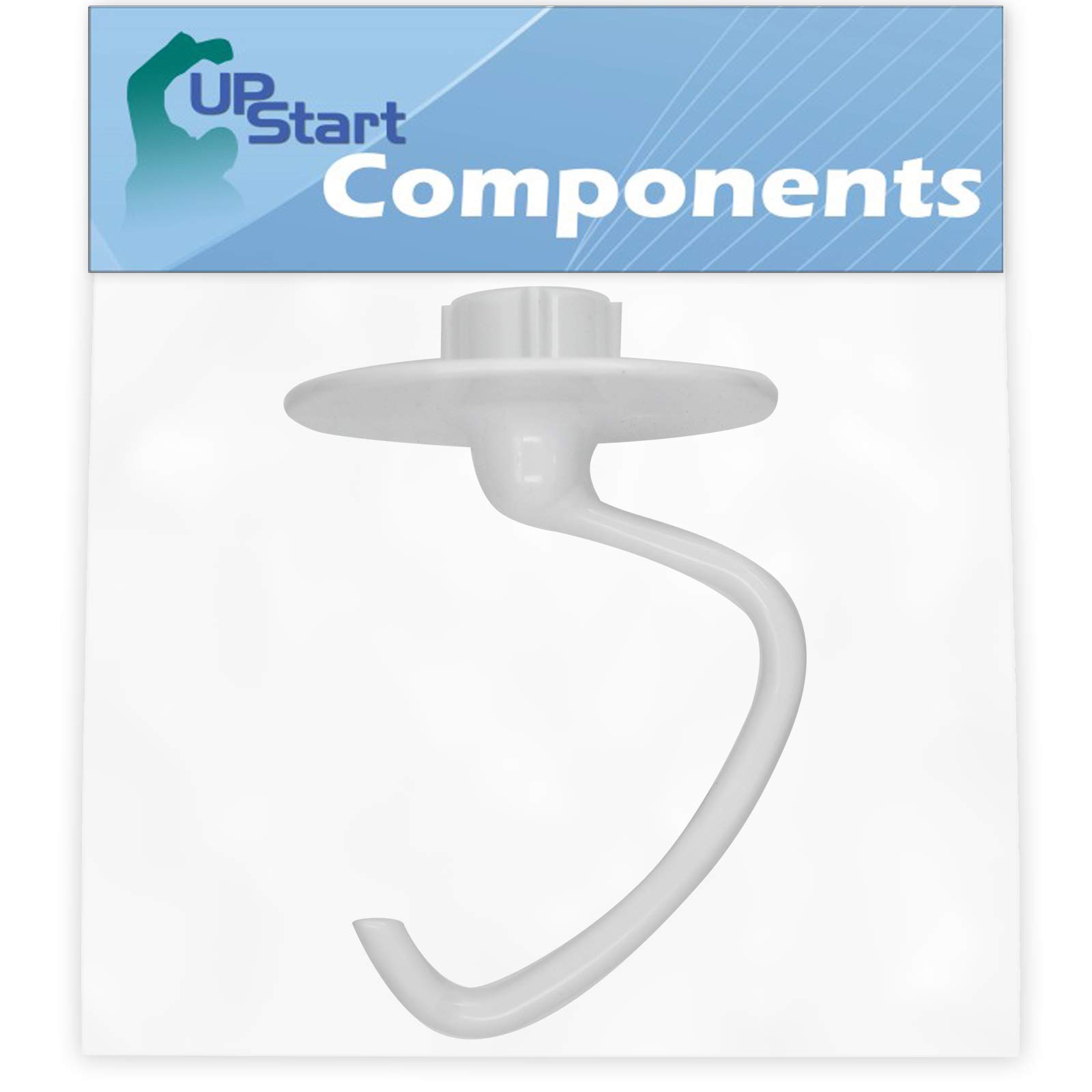 KitchenAid KSM90 Dough Hook Replacement - WPW10674618 Compatible - for Baking & Mixing